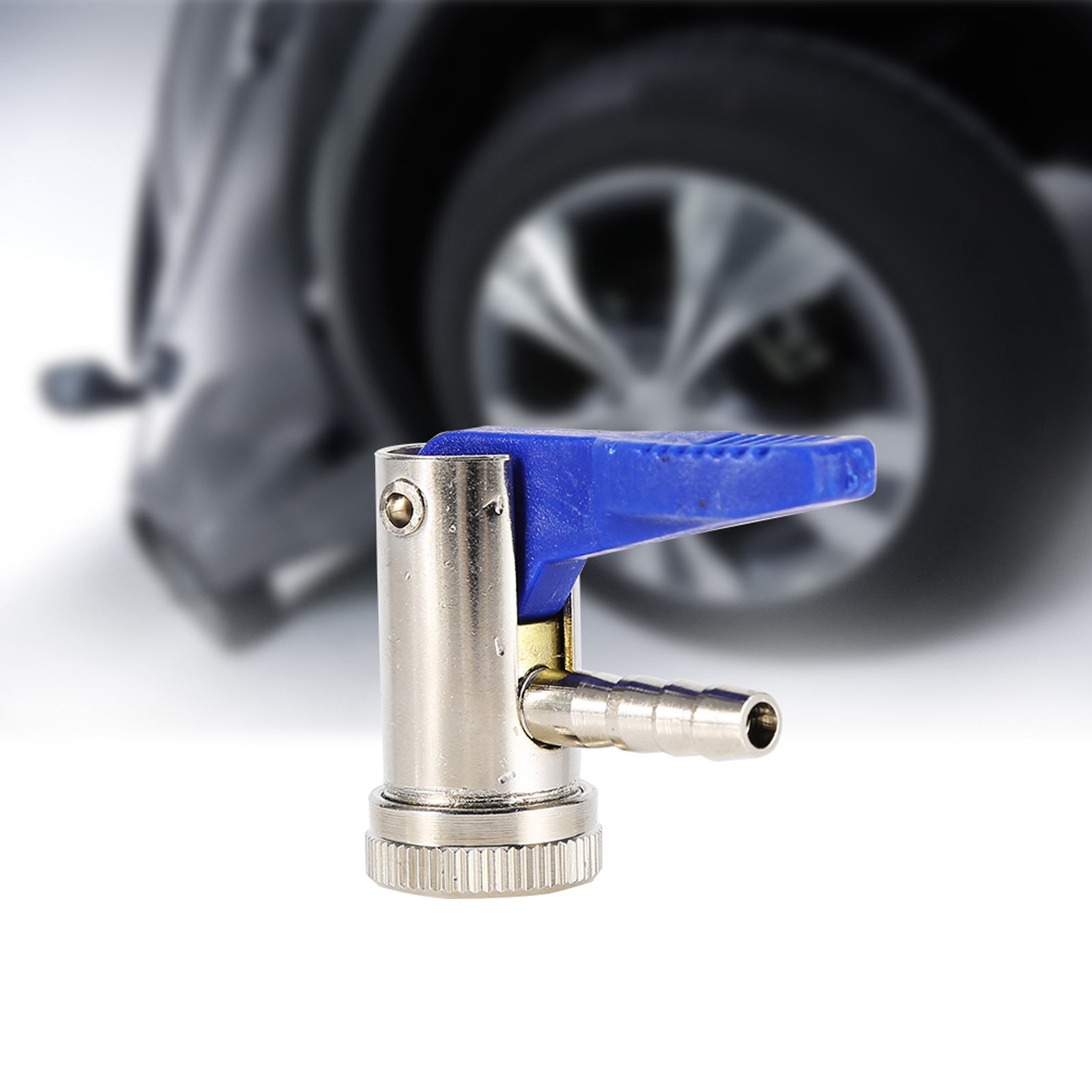 6-mm-clip-on-reifenventilanschluss, Aufblasdüse, Adapter Für Auto-/motorrad-schlauch, Schnellaufblasanschluss