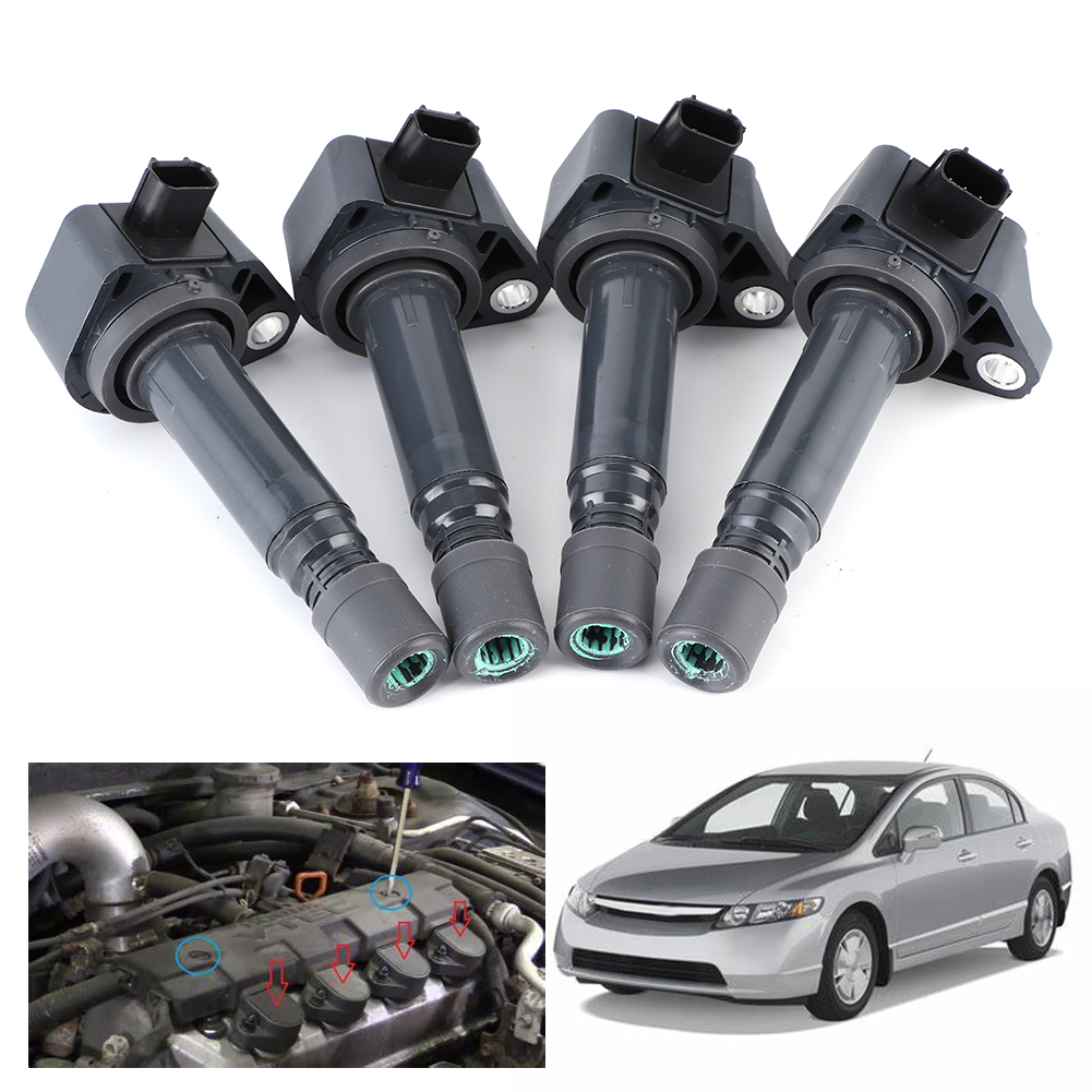 4er-pack Zündspulen-ersatz Uf582 Passend Für Honda Civic 2006-2011