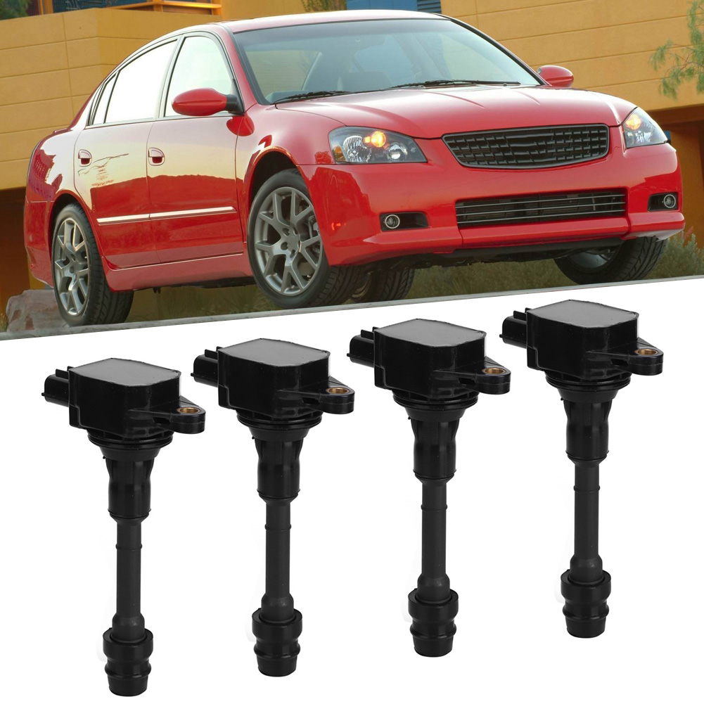 4-teiliges Zündspulen-set, Kompatibel Mit Nissan Altima L4 2.5l 2002-2006, Teilenummer 22448-8h315