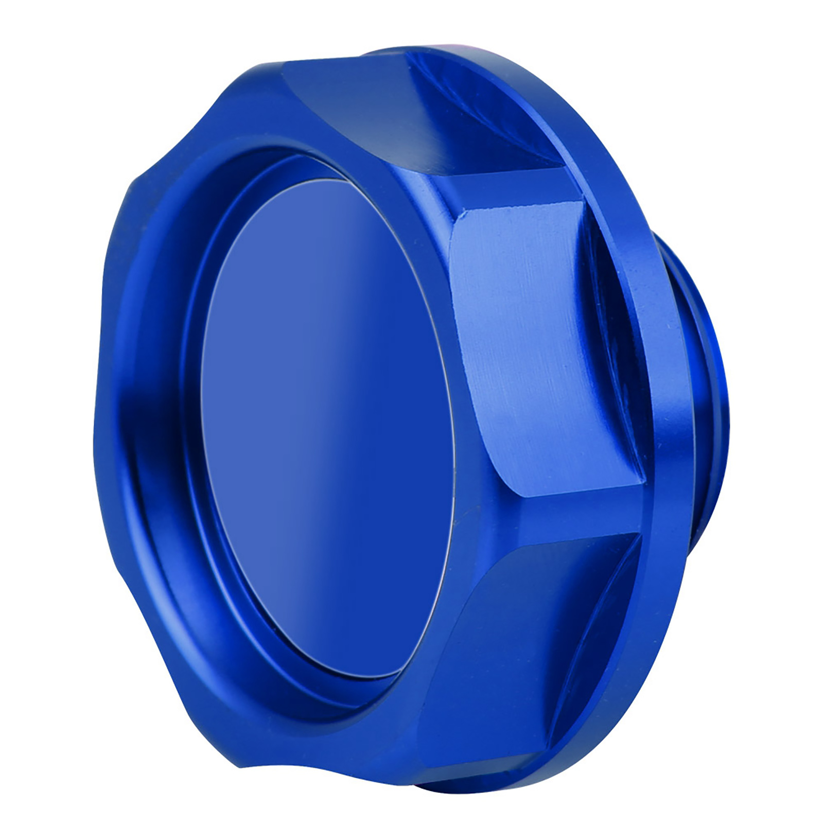 Öltankdeckel Aus Aluminiumlegierung, Blauer Motoreinfülldeckel Für Autos.