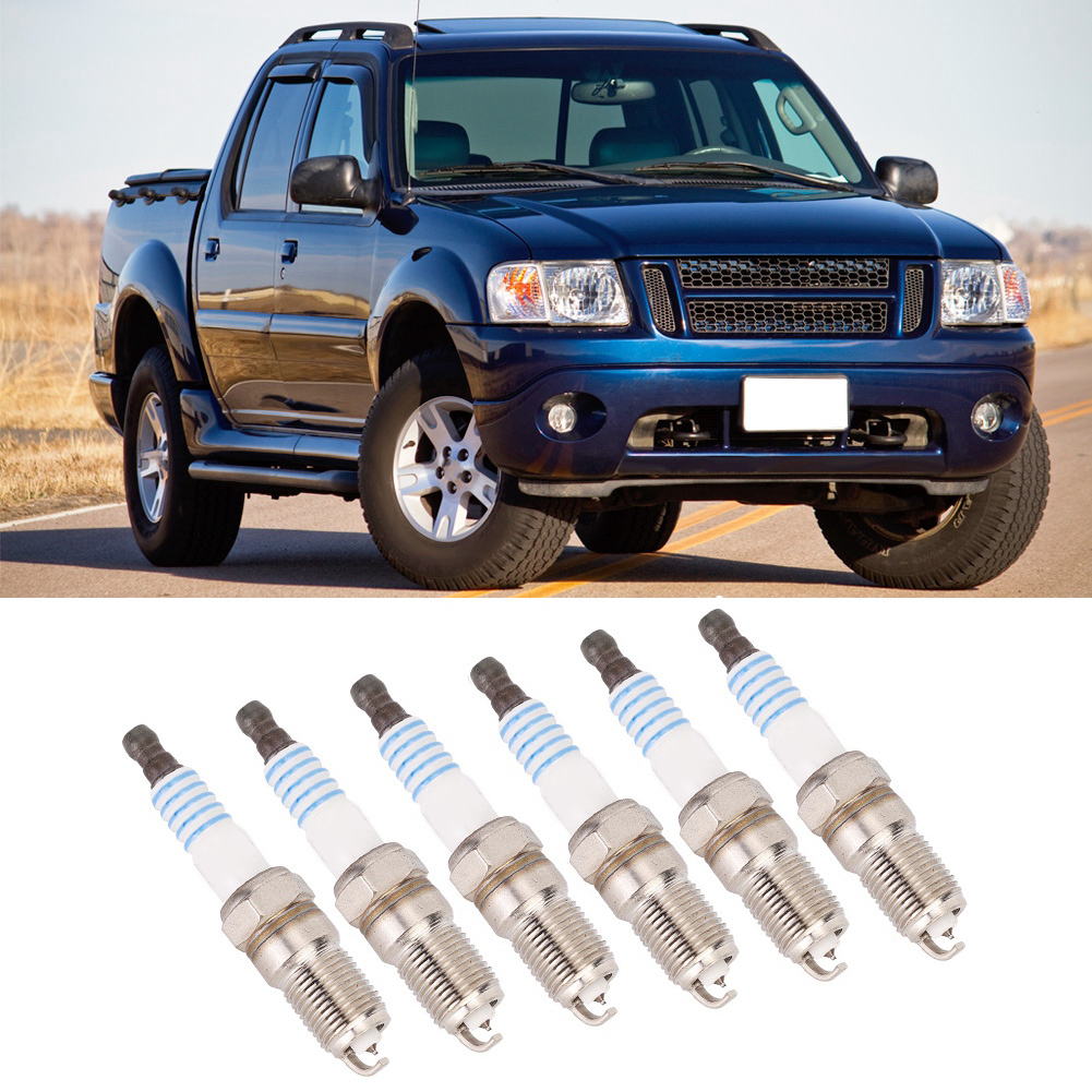 6 Stück Zündkerzen Agsf22fm, Passend Für Ford Explorer 4.0l V6 2003-2005