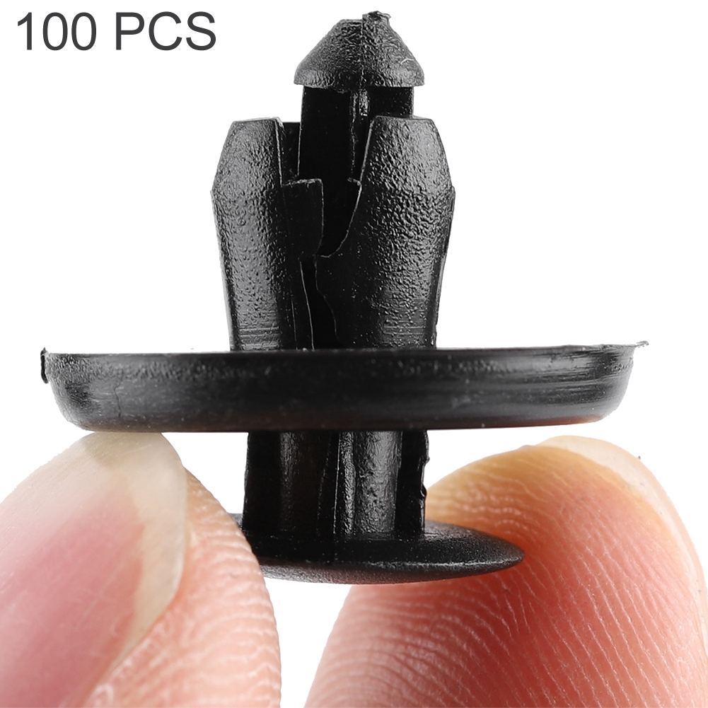 Stoßstangenbefestigungen Aus Kunststoff, Toyota Kotflügelclips 90467-07166, 100 Stück, Kühlergrillclips, Zierleistenclips