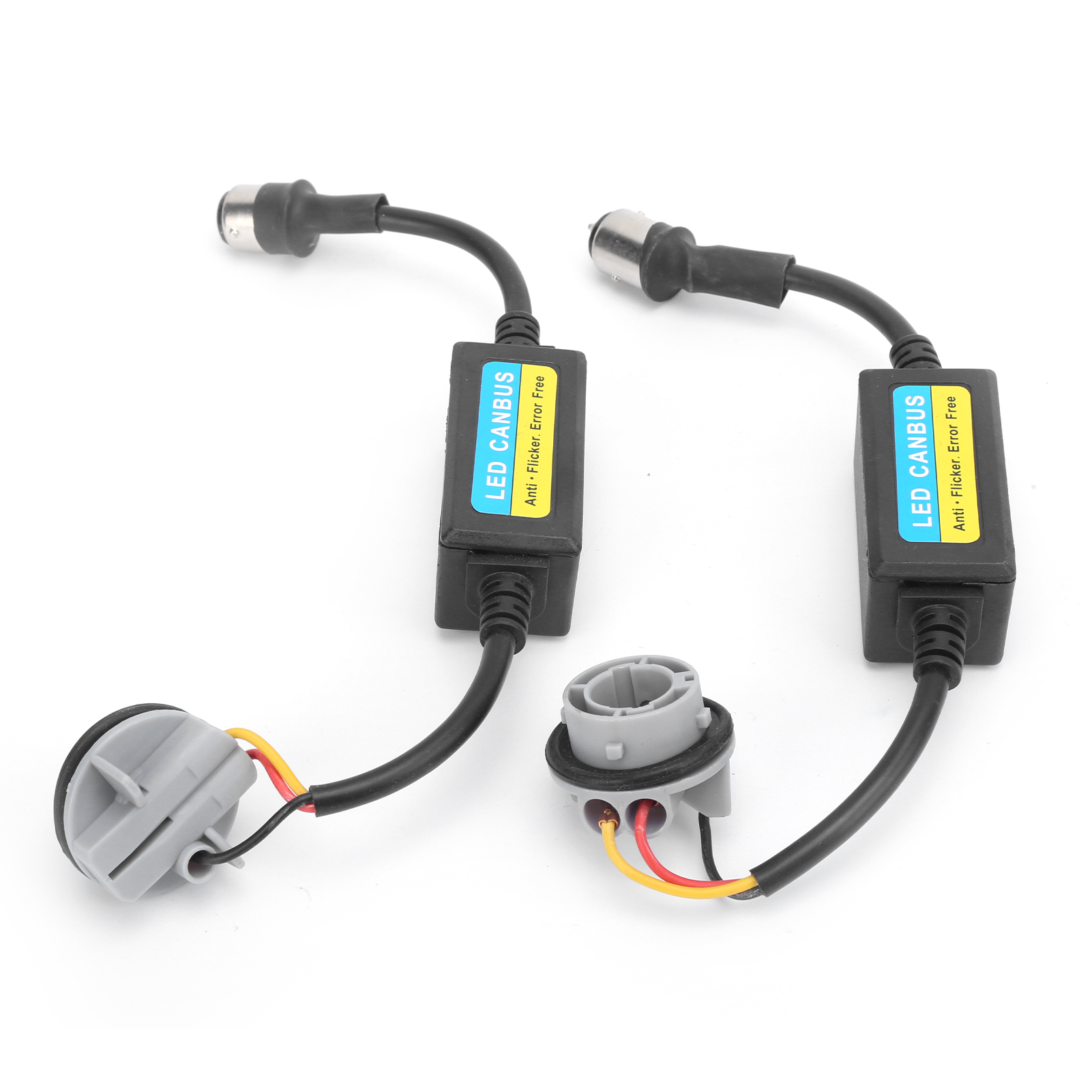 2x 5w 12-24v Lastwiderstand Led-decoder 1157 Anti-flash Auto Error Corrector Canbus Free Für Auto