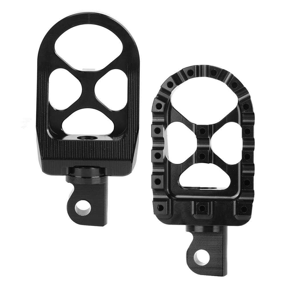 Universelle Breite Motorrad-fußrasten, Pedale, Aluminium, Schwarz, Passend Für 883 2009-2017