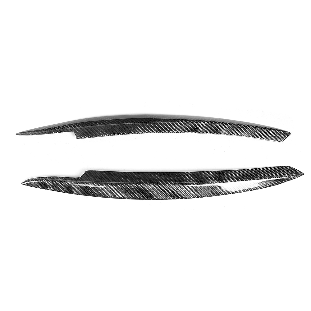 2 Stück Carbonfaser-scheinwerferblenden/lampenblenden/zierleisten Passend Für Mk6