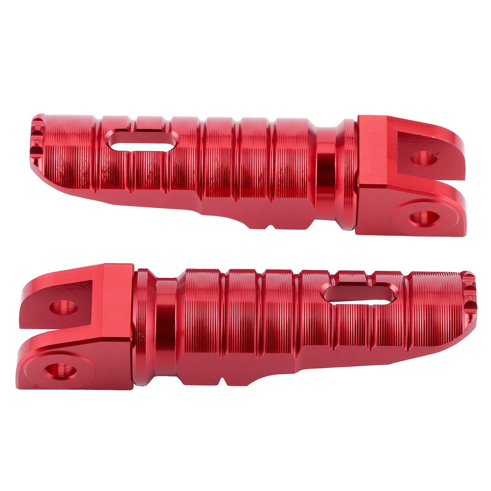 2 Stück Hintere Fußrasten Aus Aluminiumlegierung, Ersatzteil Fp-256-set Für Ducati 1098/1198, Rot