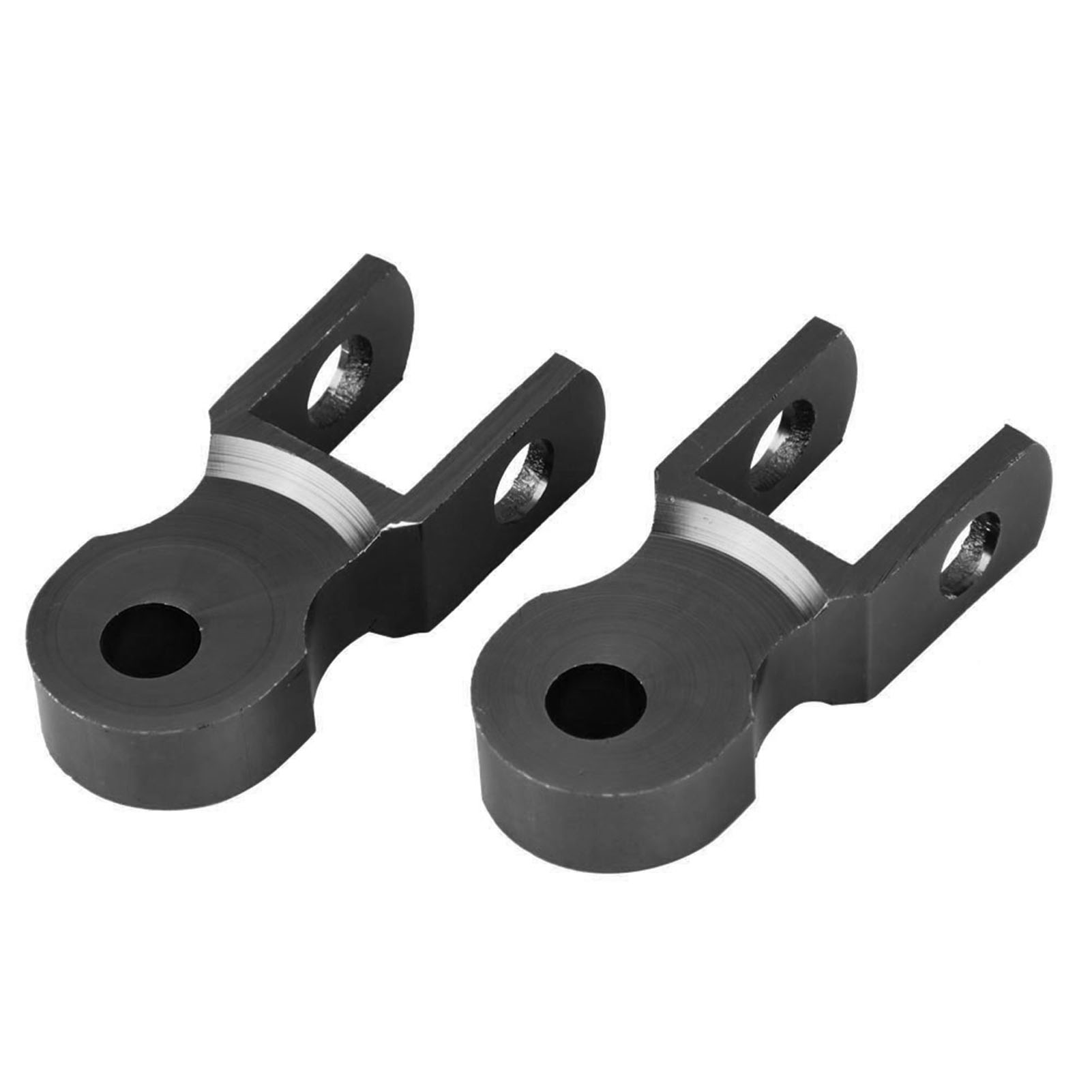 Motorrad-hinterradstoßdämpfer-höherlegung 5 Cm, Aluminium-chassis-erhöhung, 2-teiliges Set Ohne Schrauben, Federungsdistanzstück Zur Erhöhung Der Fahrzeughöhe.
