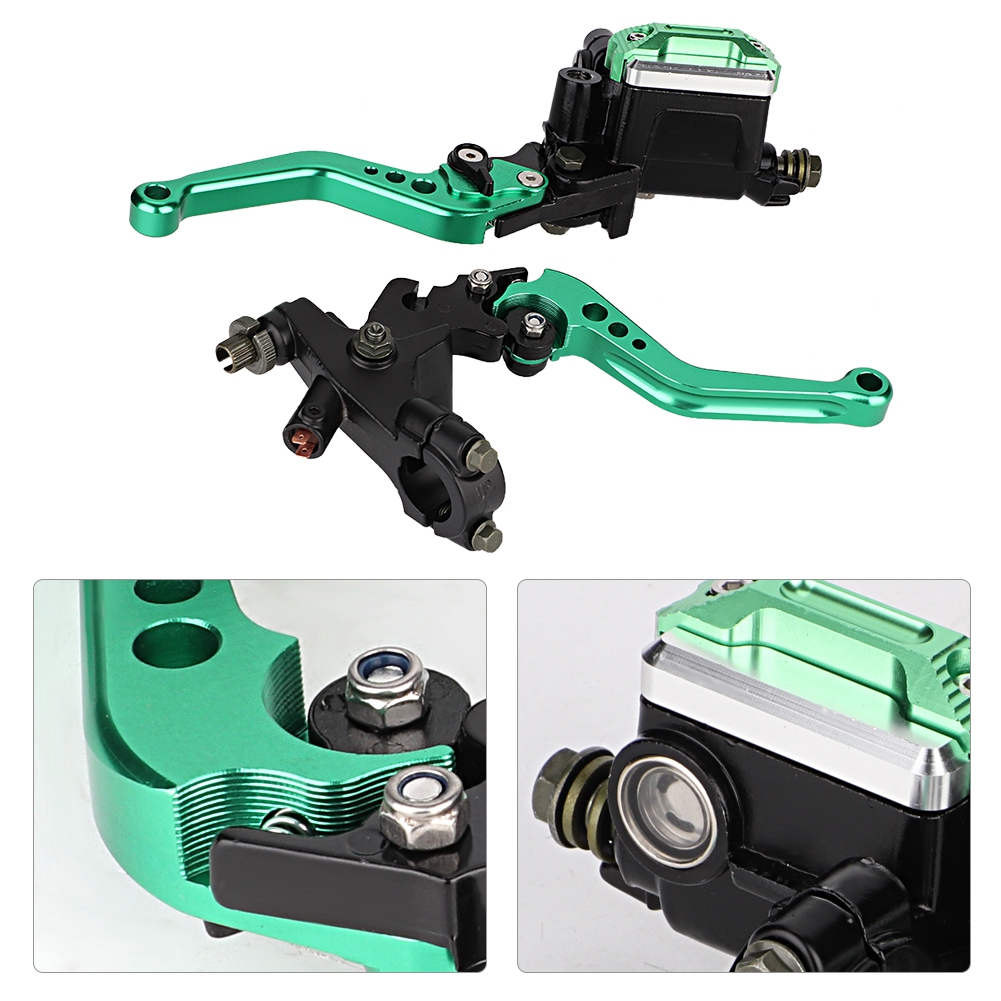 Satz Mit 2 Universellen Cnc-hauptzylindern Für Motorradkupplung Und -bremse, Hochleistungs-hydraulikpumpe