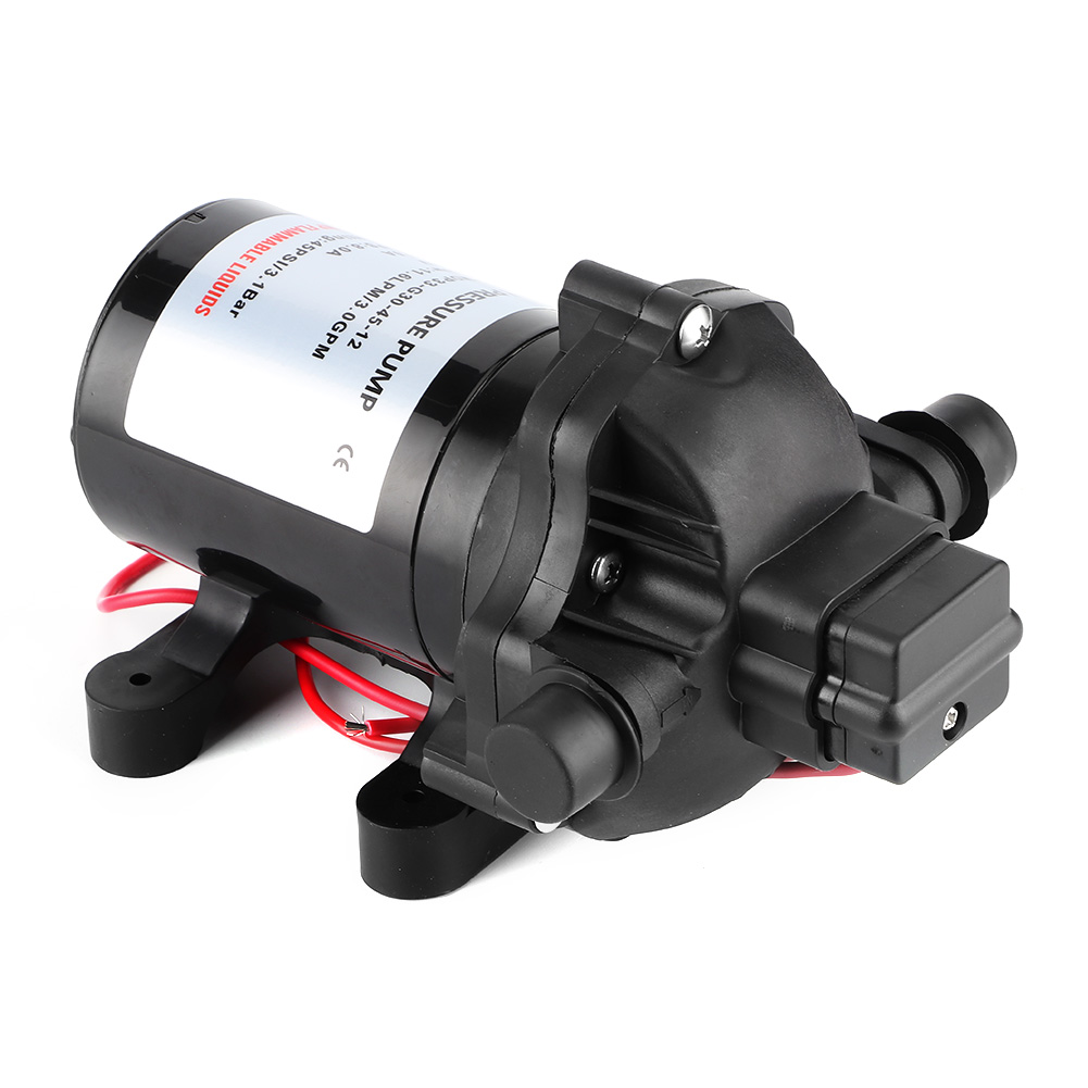 12v 3,0gpm 45psi Membranwasserpumpe, Selbstansaugend, Hochdruck, Für Boote Und Wohnmobile