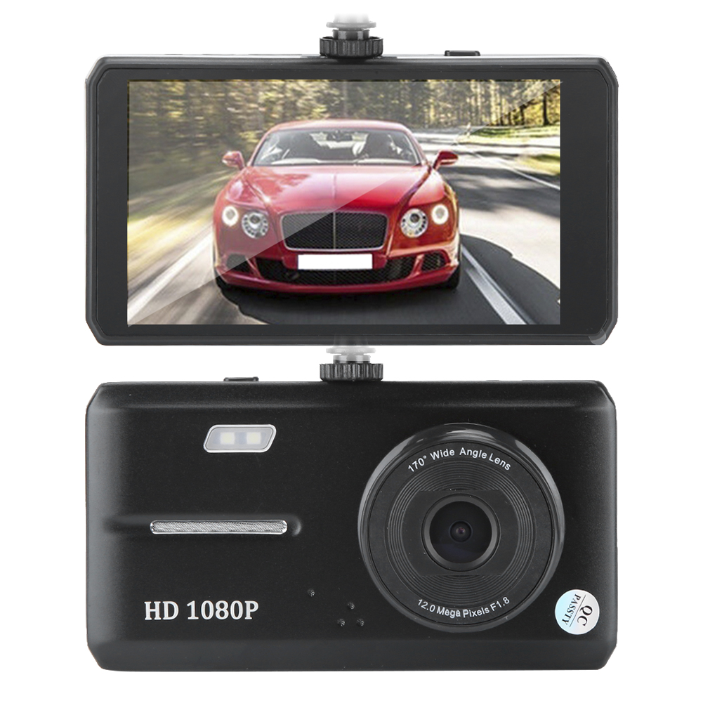 4,5-zoll-1080p-auto-dvr Mit Dual-objektiv, 140°-weitwinkel-lcd-videorekorder Und Dashcam