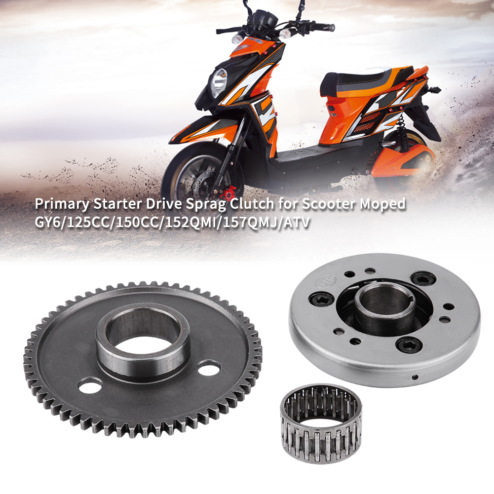 Anlasser-freilaufkupplung Für Gy6 125cc 150cc 152qmi 157qmj Roller, Austauschsatz, Motorteil Für Moped Und Quad Atv, Neu.