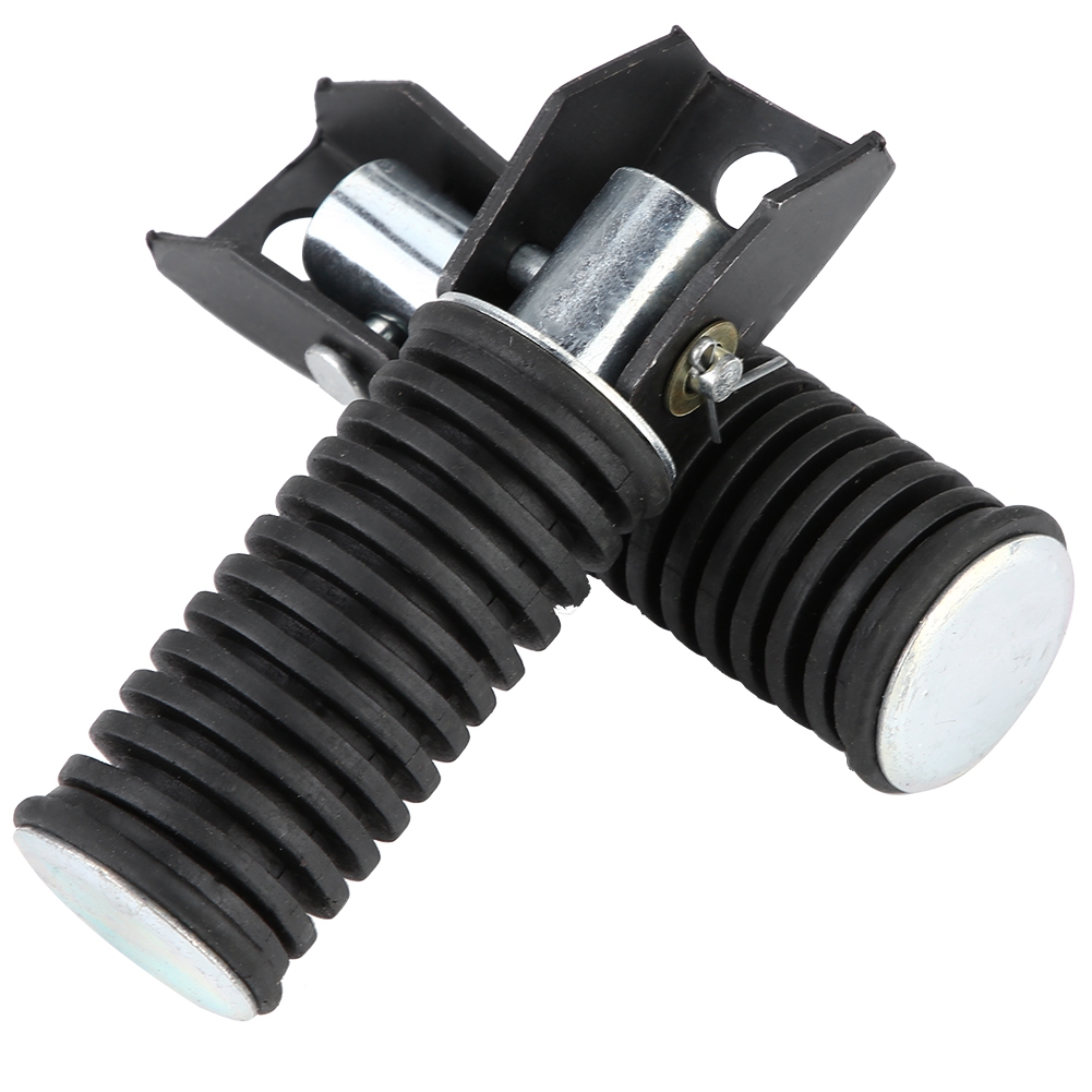 Paar Soziusfußrasten Für Suzuki Gn125, Qj25, Gs125, Gt125-5 - Seitenpedale Aus Aluminium, Komfortzubehör.
