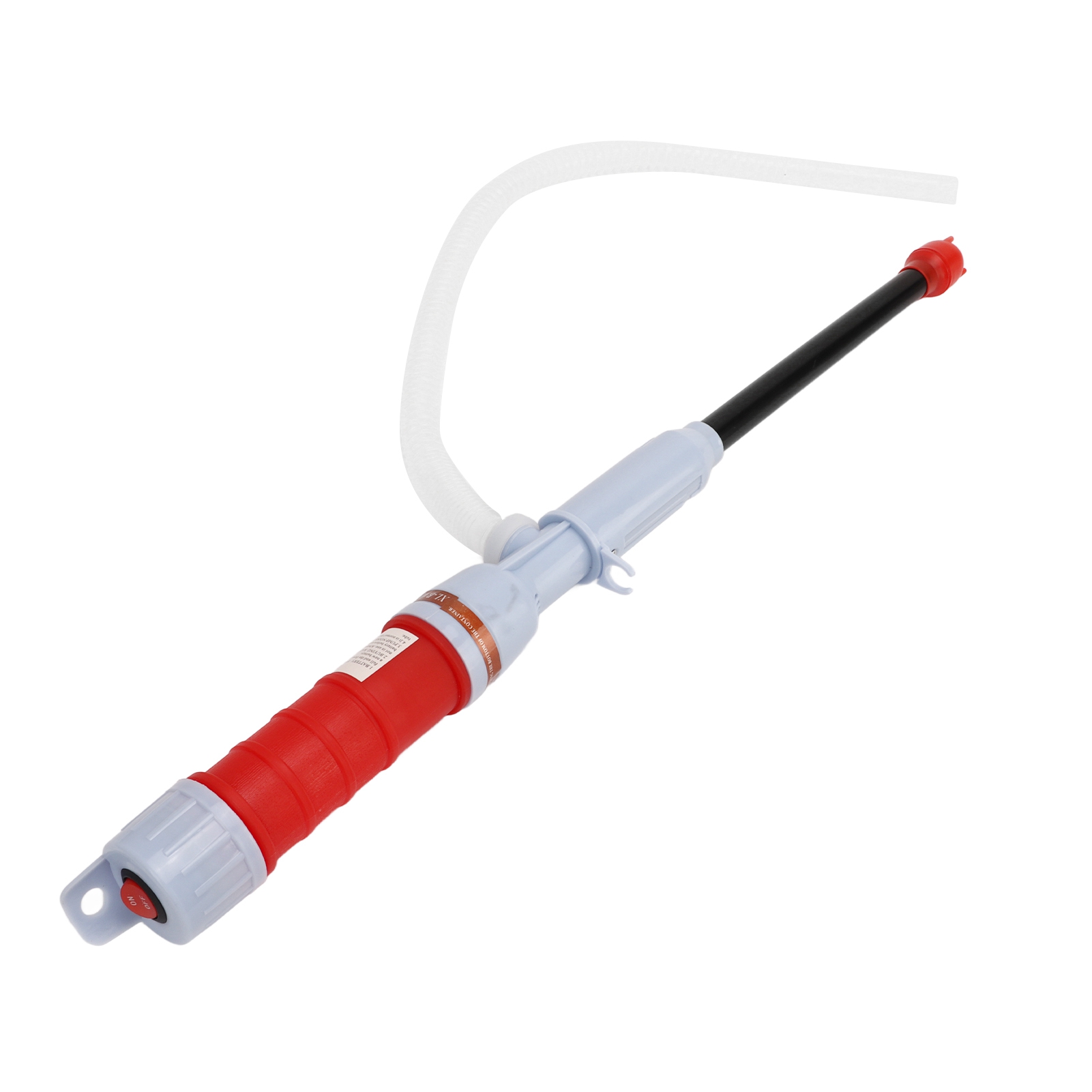 Tragbare, Kabellose Elektrische Flüssigkeitspumpe, Batteriebetriebener Siphon Zum Umfüllen Von Öl Und Kraftstoff Für Autos, Traktoren Und Boote, Rot