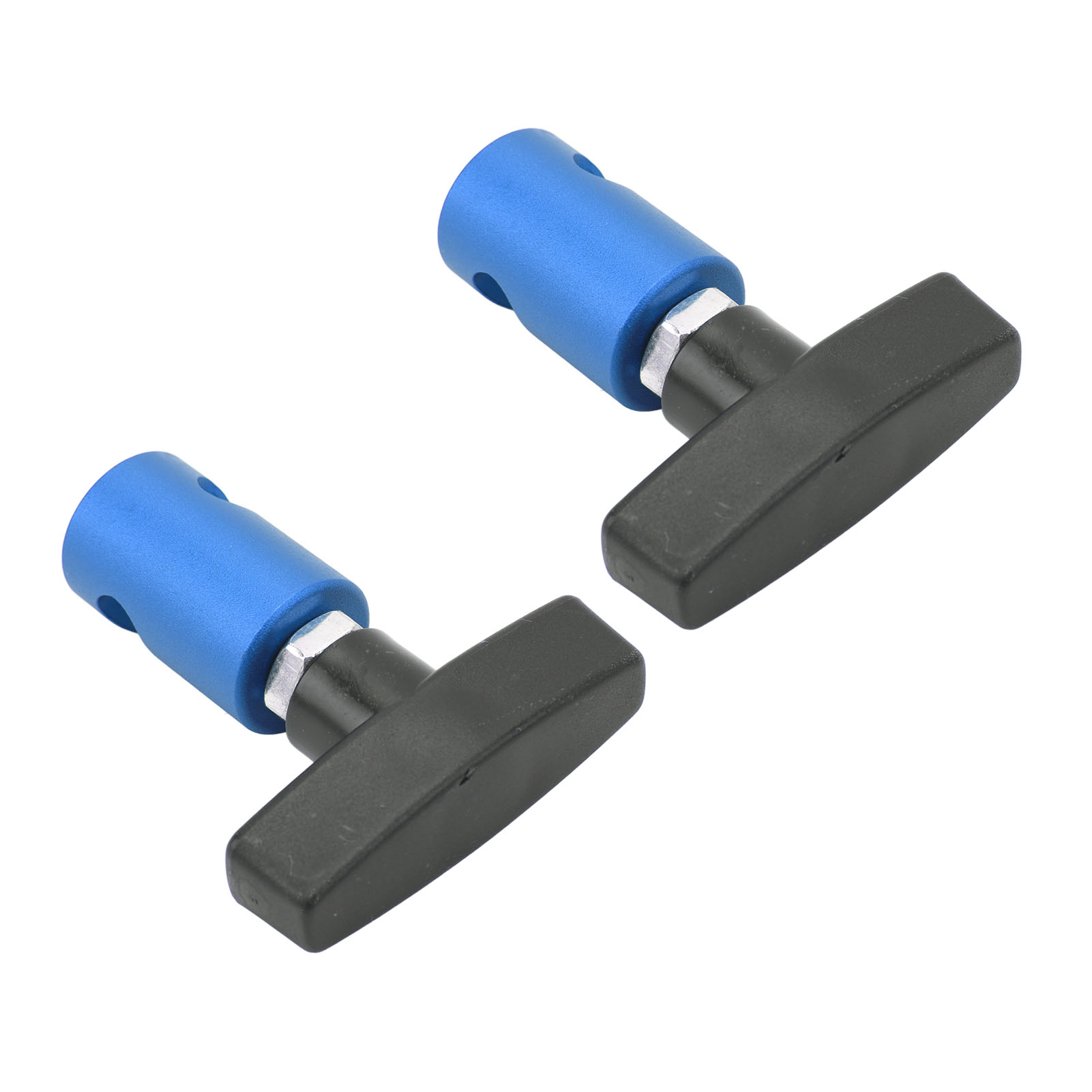 Set Mit 2 Universellen 12-mm-multifunktionsklemmen Für Zündkerzenlehre, M12-hebevorrichtung, Heckklappen-/kofferraumöffnung, Blau
