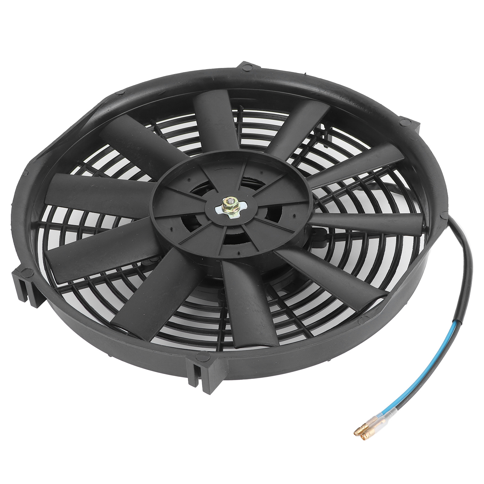 12v 80w 10-zoll-elektroniklüfter, 2100 U/min, 10 Gerade Lüfterblätter, Hoher Luftdurchsatz, Leise Kühlung, Universell Für Autos