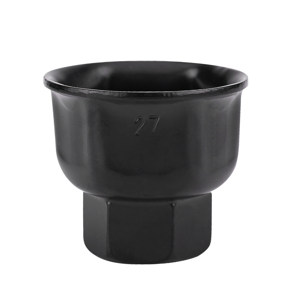 27-mm-ölfilterschlüssel-steckschlüssel (3/8") Für Mercedes-benz, Kappenförmiges Werkzeug, Ratschengriff