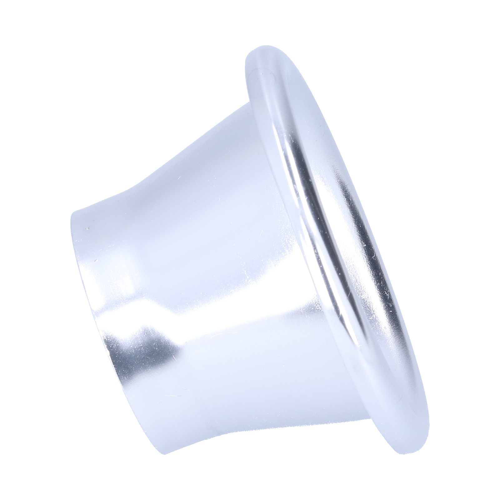 66-mm-kaltluftansaugrohr-turbo-trichteradapter, Silbernes Cnc-aluminium-autoteil, Motorleistungszubehör.