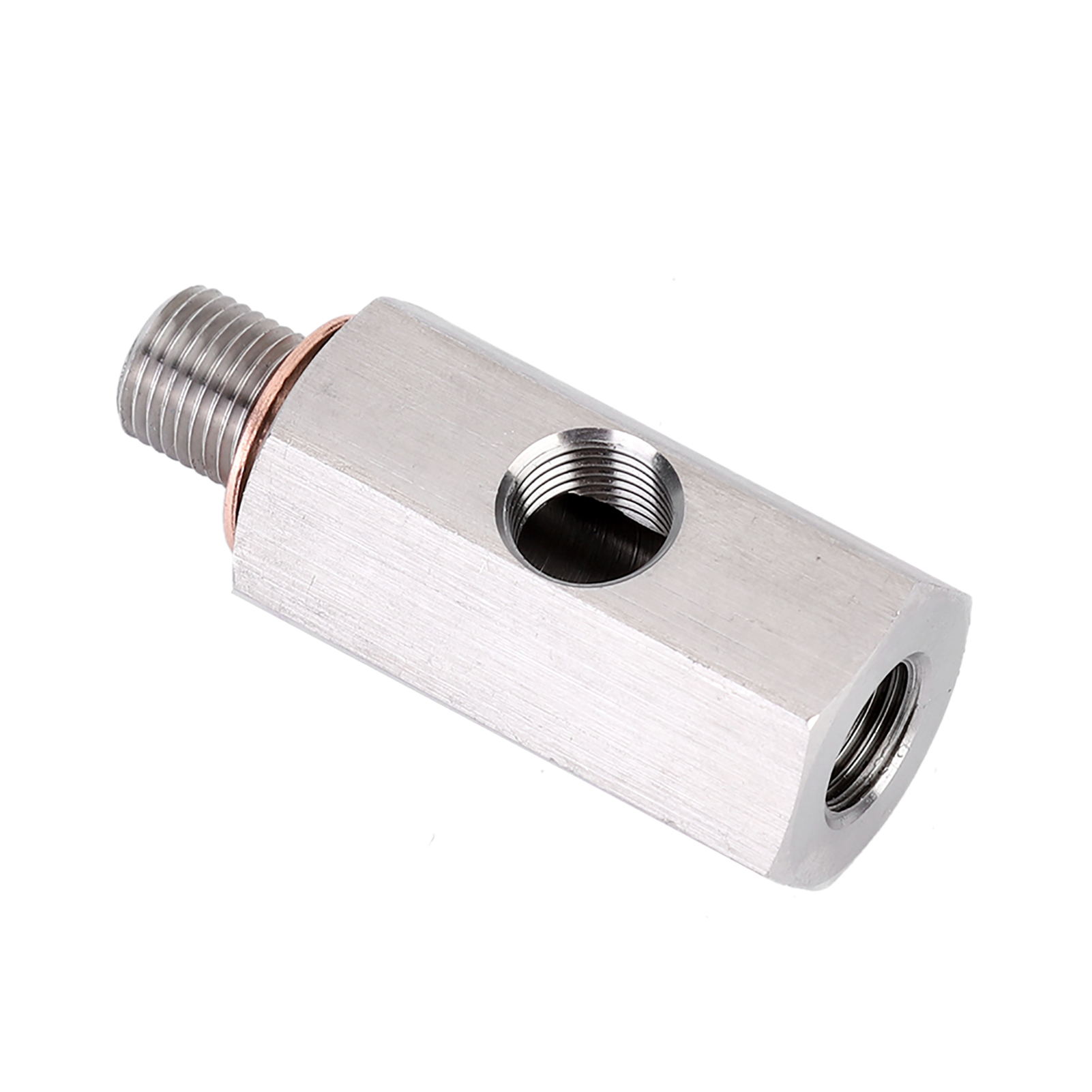 Turbo-adapter-öldrucksensor-t-stück 1/8 Zoll Npt-innengewinde M9-außengewinde & Innengewinde