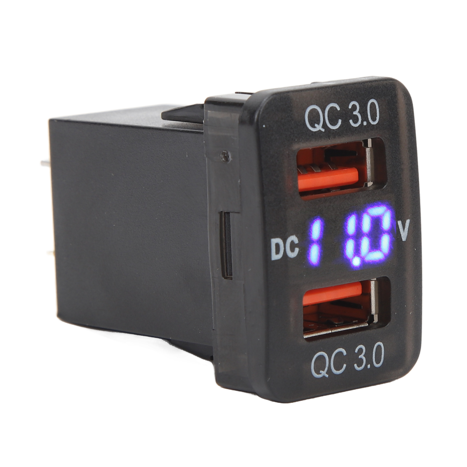 Dual-port-qc3.0-usb-ladegerät Mit Schnellladeadapter Für Fj Cruiser, Fortuner, Hilux Und Tacoma (1,3 X 0,88 Zoll)