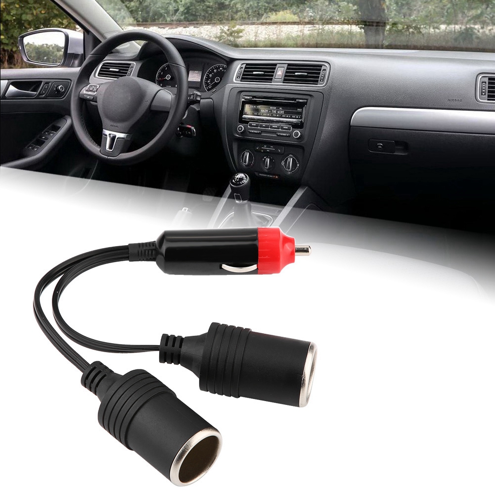 2-in-1 Kfz-ladegerät Mit Zigarettenanzünderadapter, Zwei Usb-steckern Und 12-v-netzteil