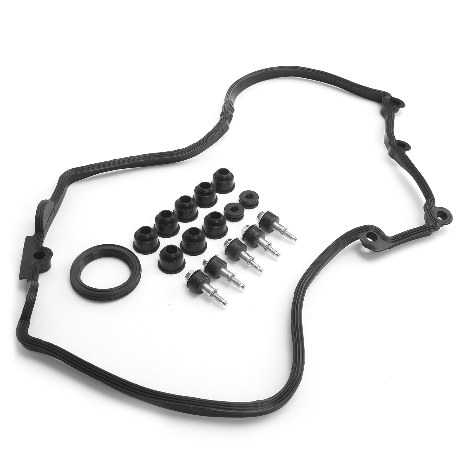 Linker Ventildeckeldichtungssatz 11127513195 Kompatibel Mit Bmw 5er E60/e61 Lci, Motorersatz, Öldichtung, Dichtungssatz.