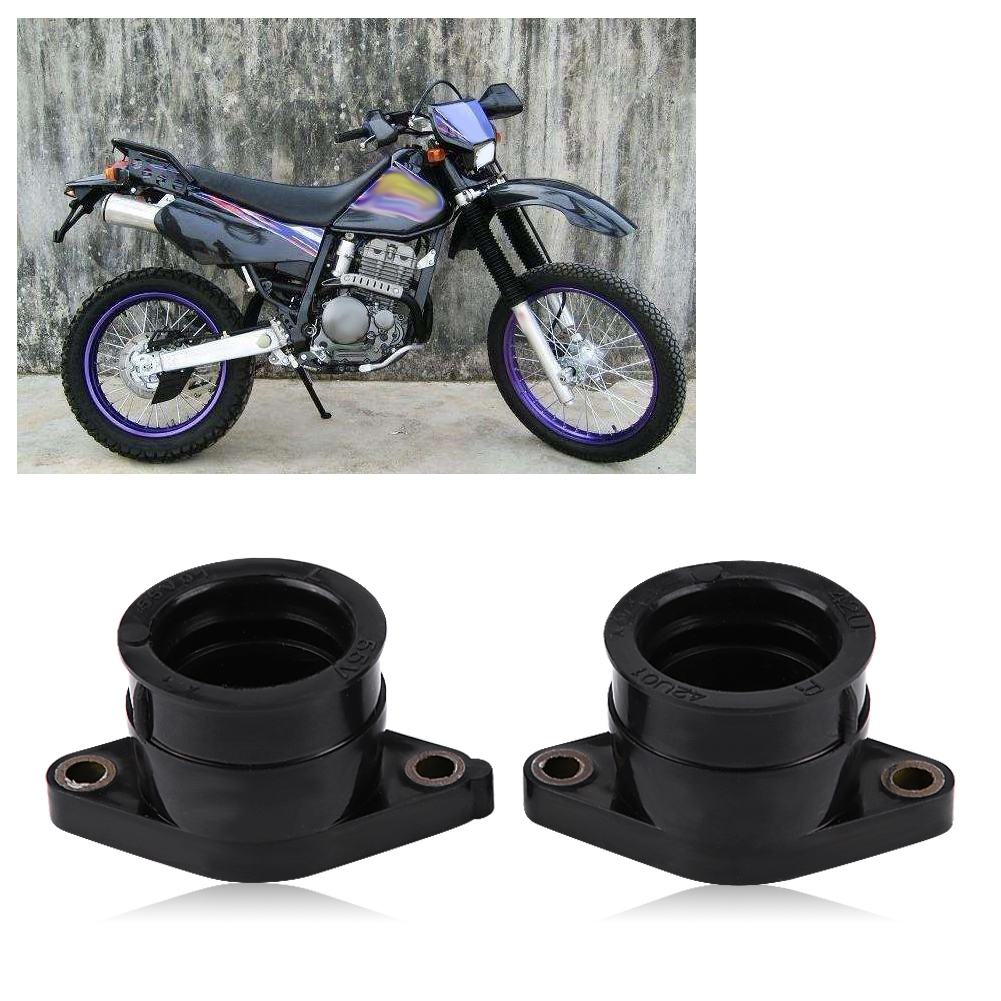 2 Stück Vergaser-ansaugkrümmer Für Yamaha Tt350 86-87 Xt350 85-00 42u-13596-01-00