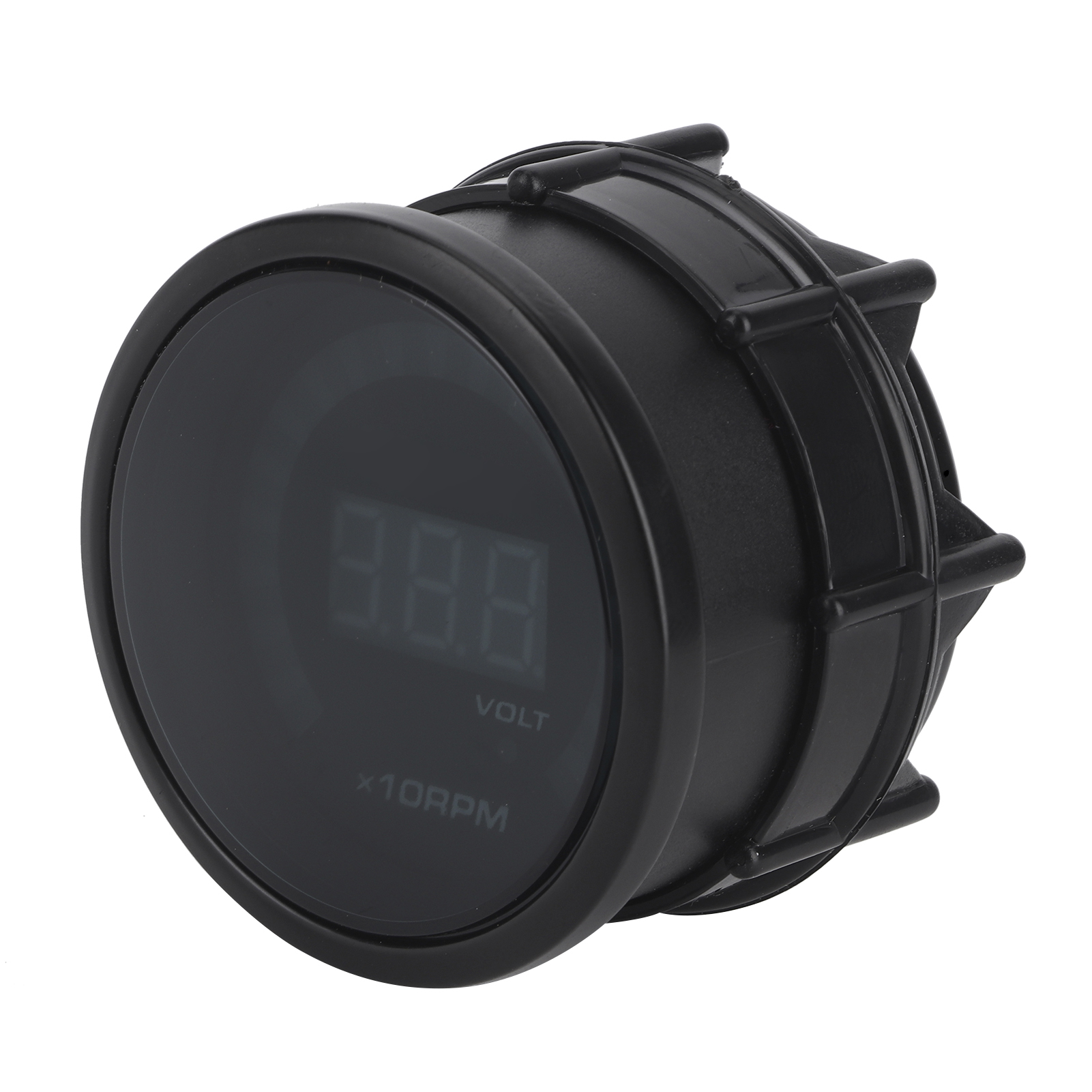 2-in-1 12v-messgerät, Voltmeter, Drehzahlmesser, Led-digitalanzeige, Hohe Präzision, Universell Für Autos