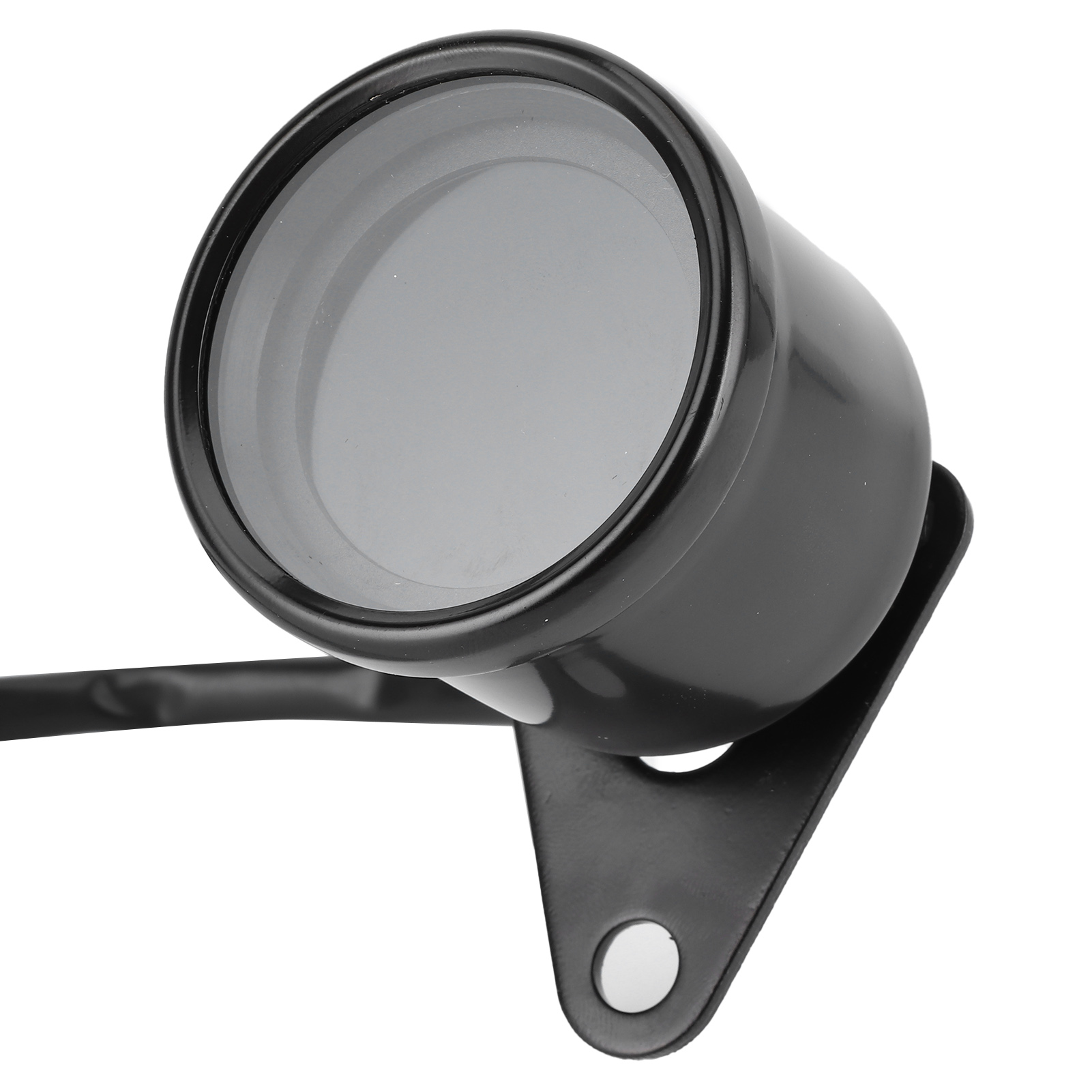 Universeller 12v-motorrad-tachometer, Schwarz – Drehzahlmesser, Kilometerzähler, Tankanzeige, Multifunktions-geschwindigkeitsanzeiger