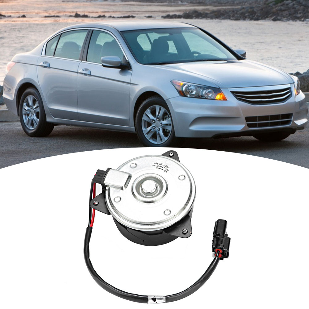 Elektrischer Kühlerlüfter Aus Aluminiumlegierung Für Honda Accord Motor, 12v, Kühler, Hochleistungs-ersatzteil