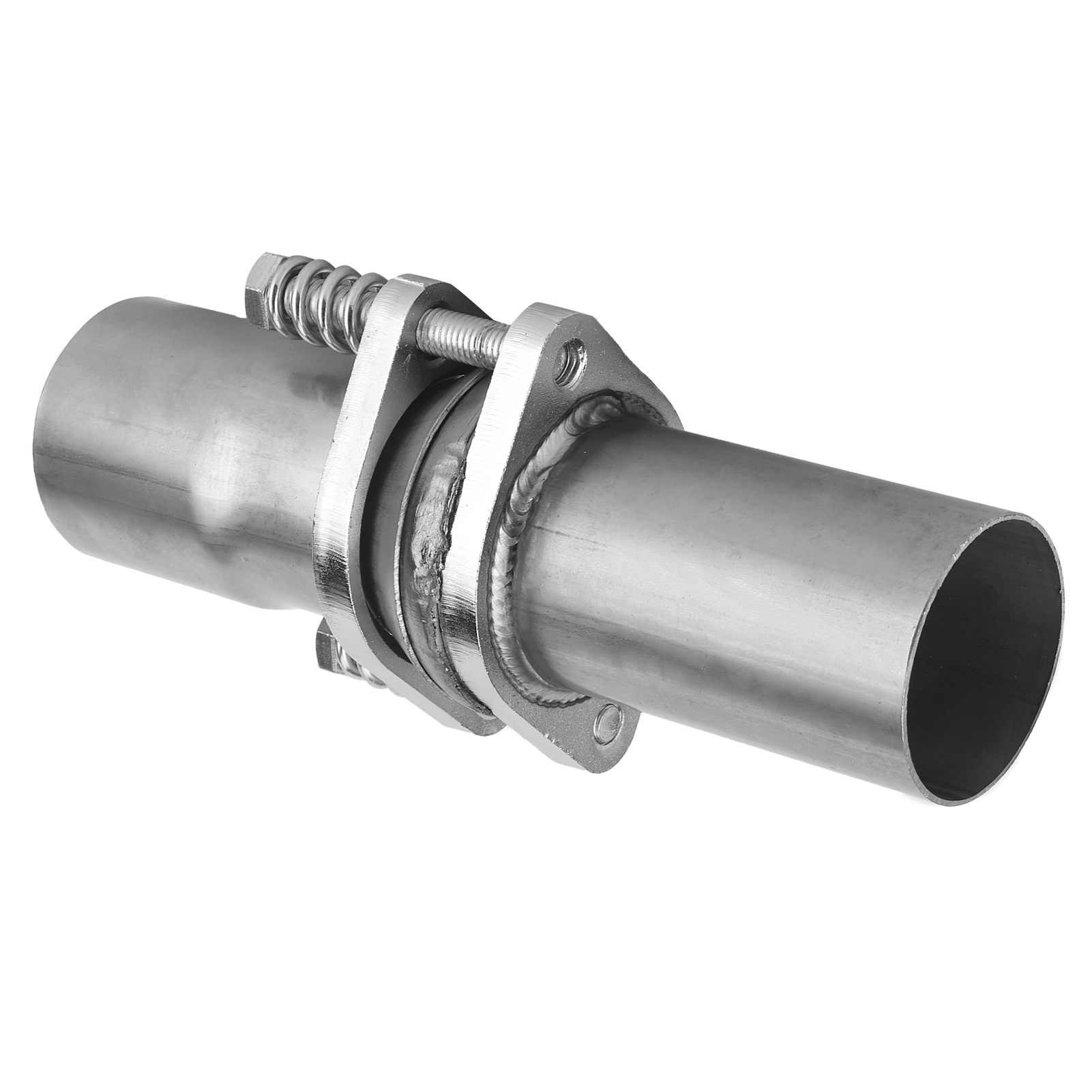 Auspuffflansch, Schnellreparaturset Mit Schrauben Und Federn, 2,25 Zoll Innendurchmesser Bis Außendurchmesser, Universell, Edelstahl