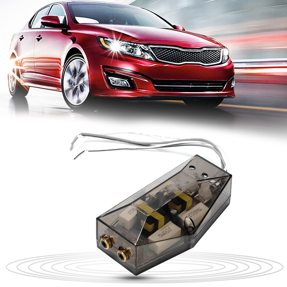 Universeller 12v-auto-verstärker, Tragbarer Subwoofer, Praktischer Hoch-tief-audiowandler, Verbesserter Lautsprecher, Auto-soundsystem, 1-teiliges Set.