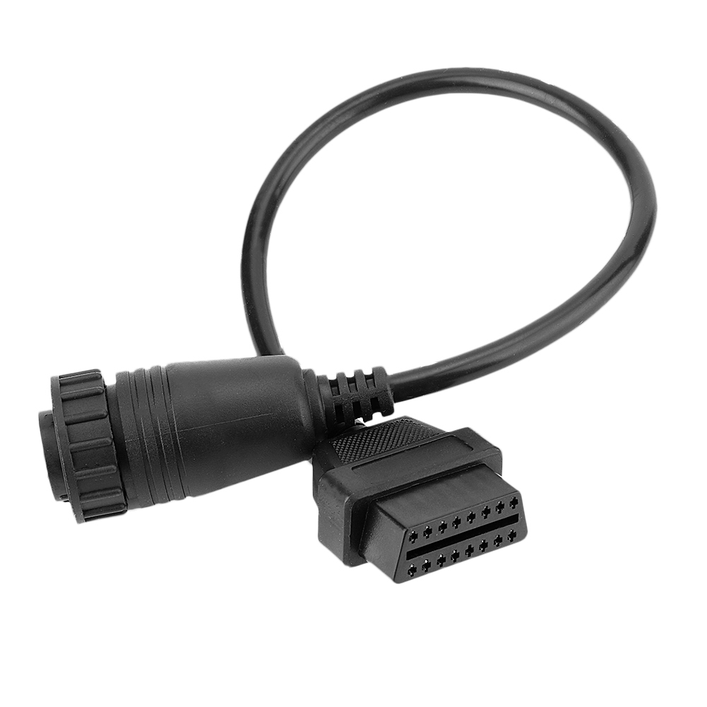 Obd2-adapter Von 14-polig Auf 16-polig Für Mercedes Sprinter, Diagnoseanschlusskabel, Kompatibel Mit Nutzfahrzeugen, Stecker-buchse-kombination, Robust Und Zuverlässig.