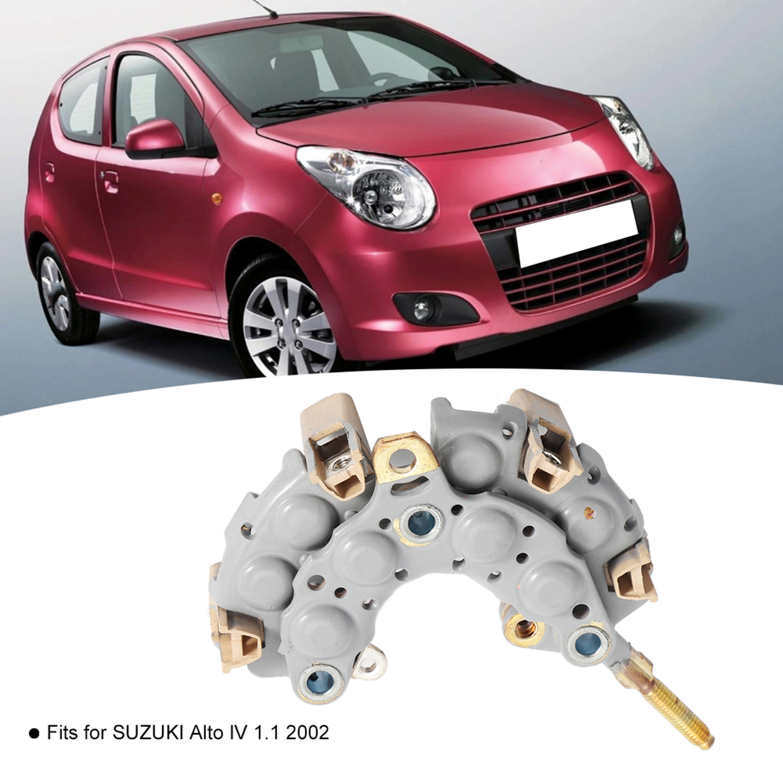 Lichtmaschinen-gleichrichterregler Inr502 Aus Metall, Passend Für Suzuki Alto, Baleno, Ignis, Jimny