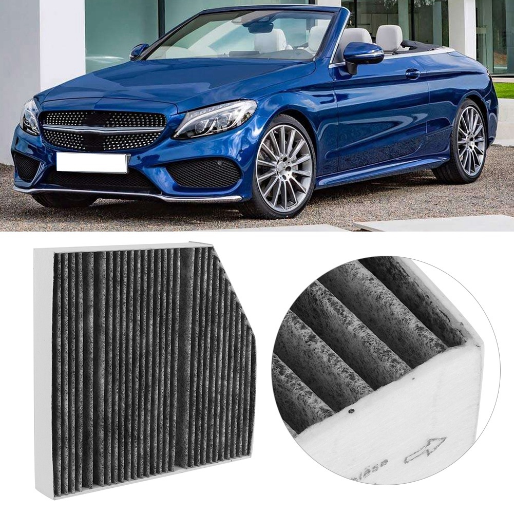 Aktivkohle-innenraumfilter A2058350147 Cuk26023, Kompatibel Mit Mercedes C-klasse W205 C160 C180 C200, Hochleistungsfiltergewebe