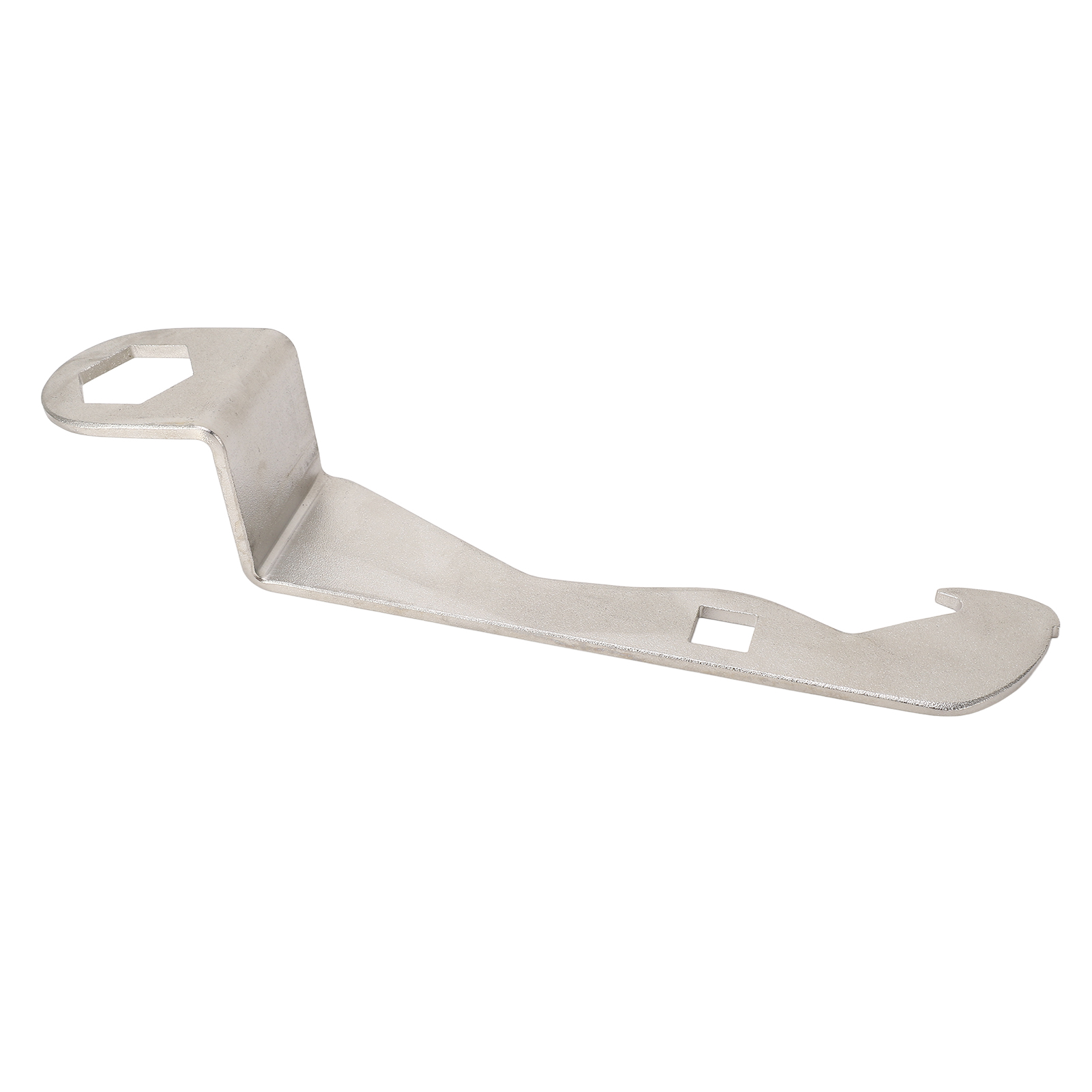 Propellerschlüssel Aus Edelstahl 304, 25 Cm Lang, Für 27-mm-sechskantmuttern Und 14-mm-vierkantmuttern, Robustes Bootswerkzeug