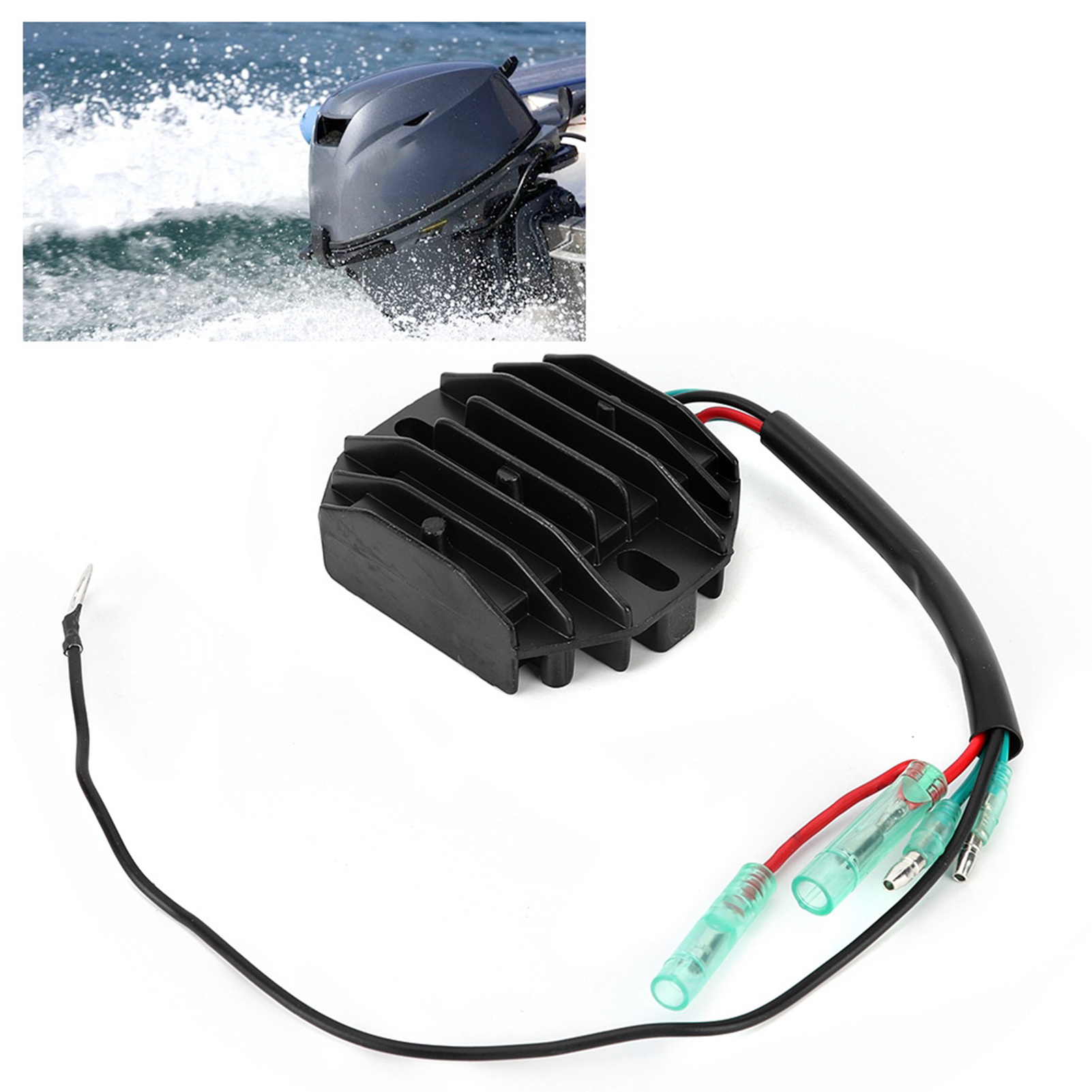 Gleichrichterbaugruppe 6ah-81960-00-00 Passend Für Yamaha 4-takt F15 F20 Außenbordmotor