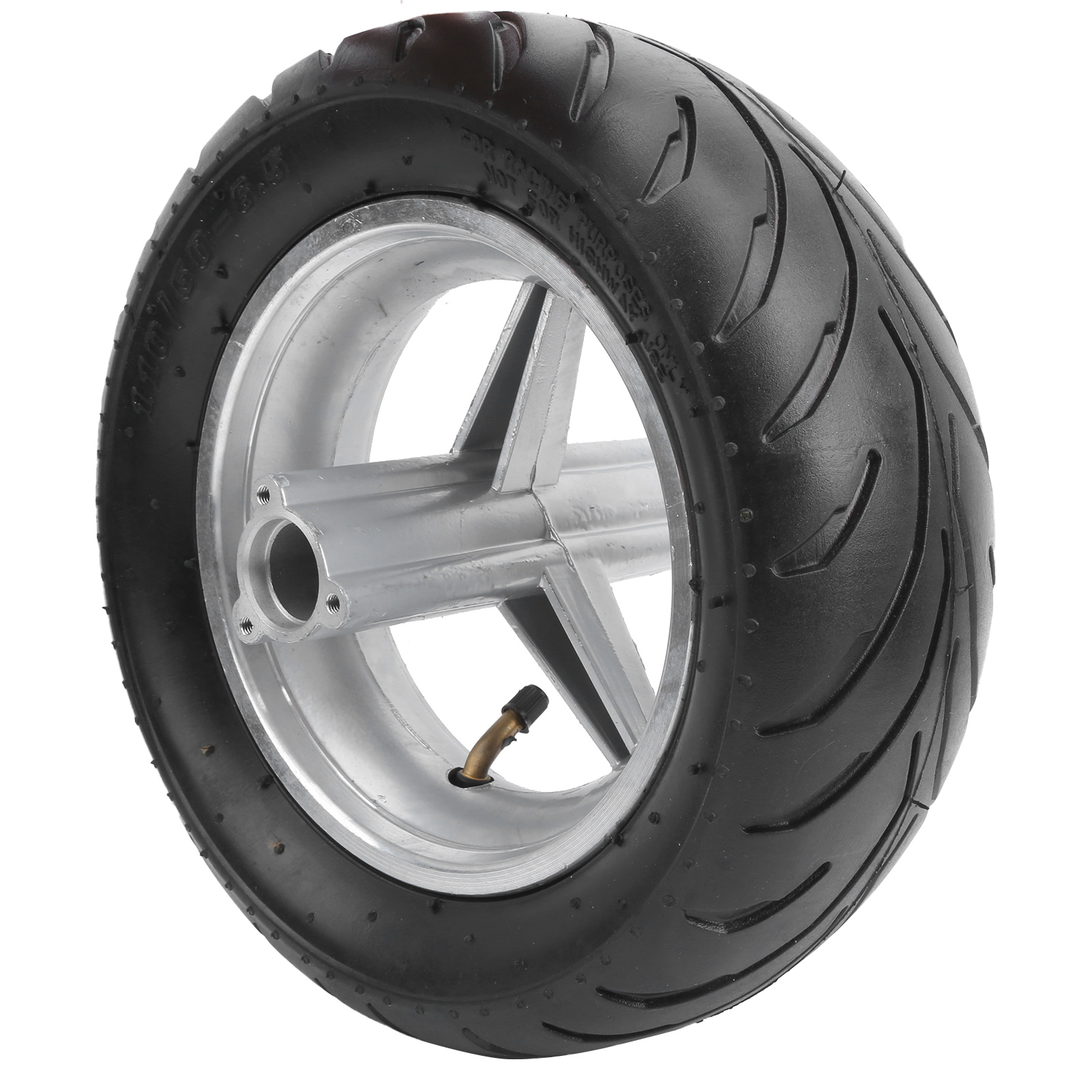 Komplettes 6,5-zoll-hinterrad Für 47-ccm- Und 49-ccm-pocketbikes, Rutschfester Reifen Und Felge, Ersatzteil, 110/50-6,5