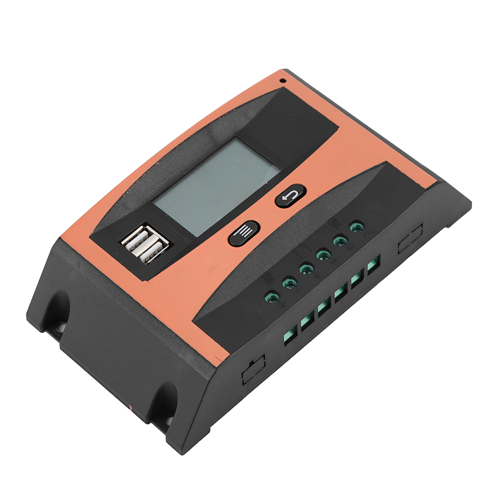 60a 12v/24v Mppt-solarladeregler, Automatischer Batterieregler Mit Lcd-bildschirm, Intelligentes Solarpanel Für Wohnmobile Und Photovoltaikanlagen