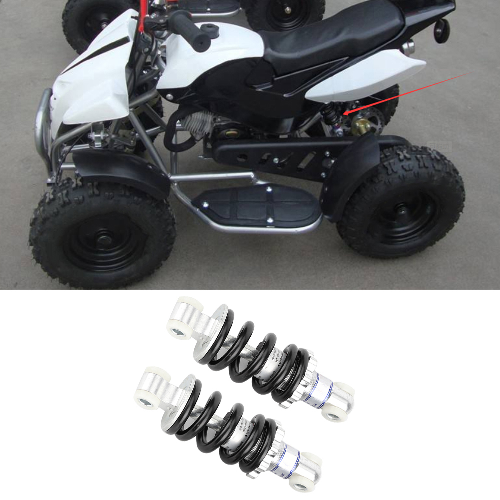 2 Stück 125 Mm 750 Lbs Stoßdämpfer Hinten, Passend Für Atv, Go-kart, Roller 49 Cm³