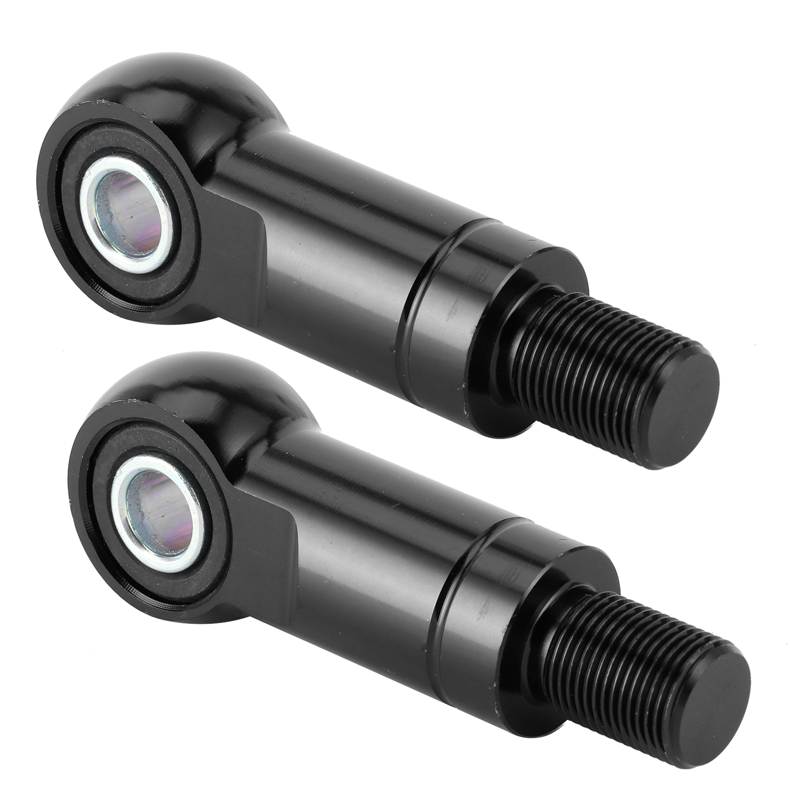 Paar Luftstoßdämpferadapter 10mm Loch, Motorrad- Und Offroad-quad-federungserhöhung, Typ B Schwarz, 95mm/3,7 Zoll, Höherlegungssatz.