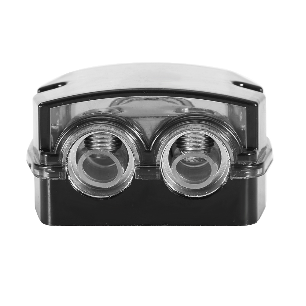 Stromverteiler Für Auto-audio, 1 Eingang 0ga, 2 Ausgänge 0ga, Stromverteilerblock, Batteriekabelanschluss, Autozubehörset.