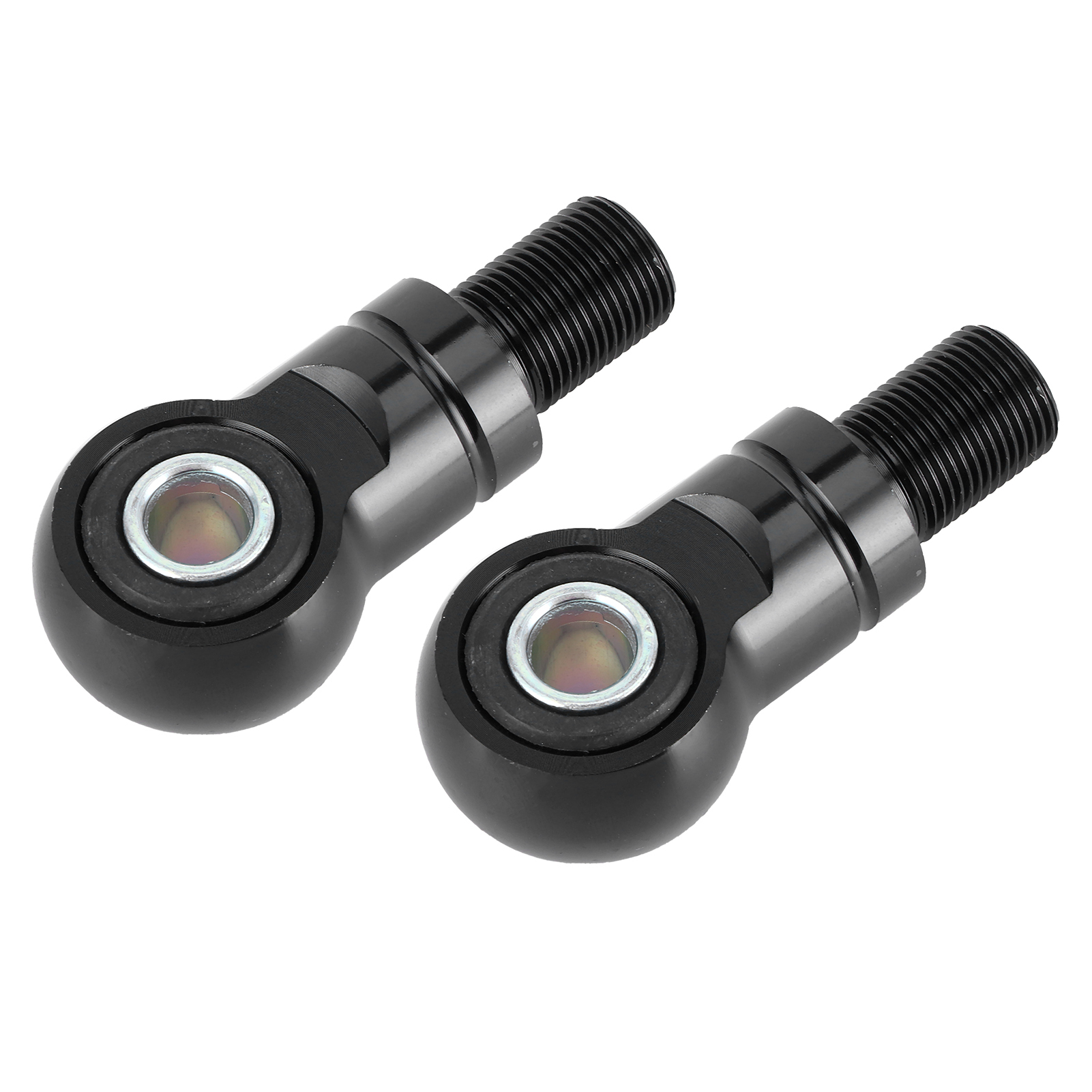 Paar Luftstoßdämpferadapter, 10 Mm Bohrung, Höherlegung Für Motorrad-/quad-offroad-fahrwerke, Schwarz, 75 Mm/3 Zoll, Typ A