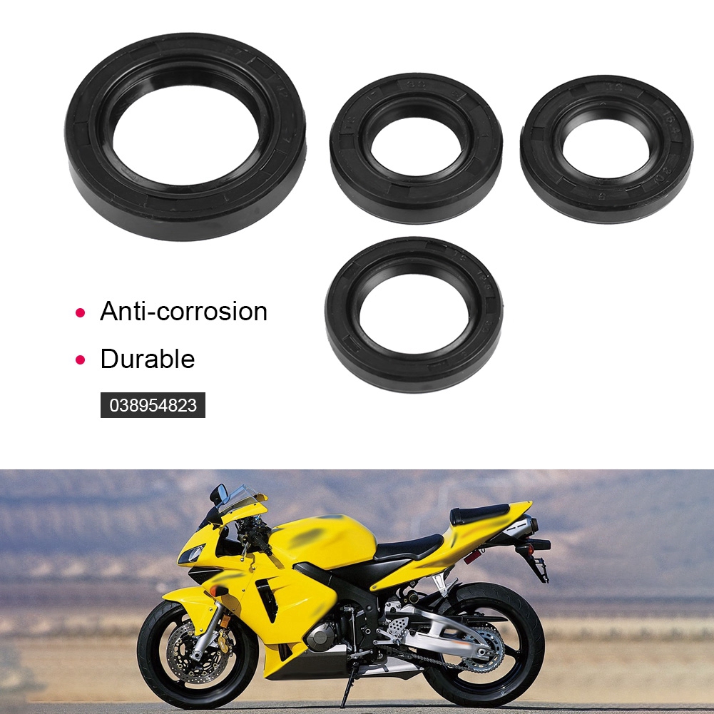 4 Kurbelwellendichtungen Für Das Motorgehäuse, Motordichtung Für Gy6 50cc Roller 139qmb, Präzisions-steuerzeiten, Motorrad-ersatzteile