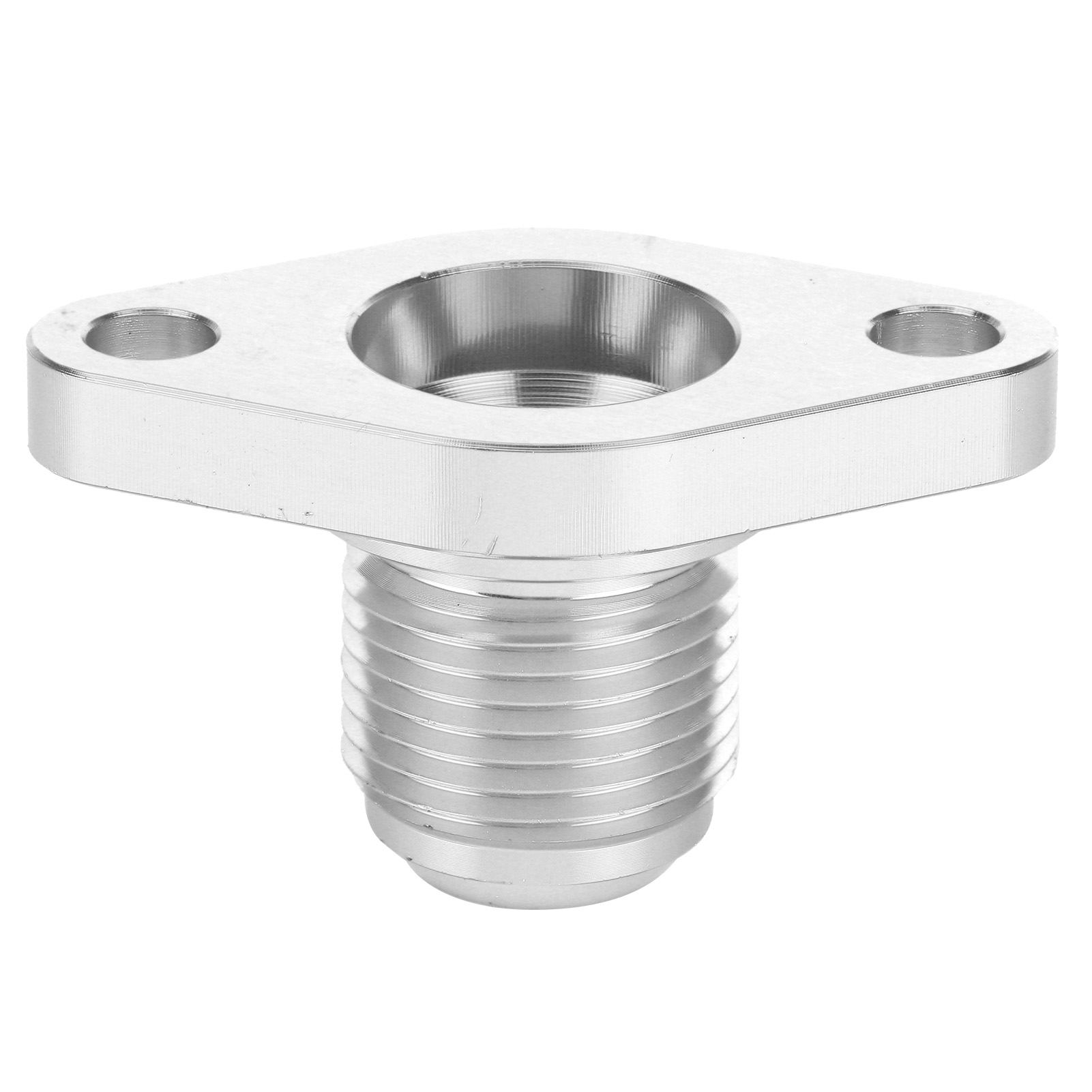 An12 Aluminium-ölrücklaufflansch, Adapter Für Garrett T3 T4 T04b T04e Turbolader, 2er-set