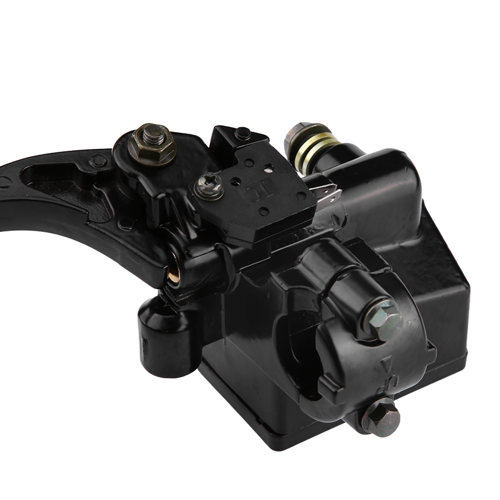 Schwarzer 22 Mm 7/8" Brems- Und Kupplungshebel Vorne Rechts Für Yamaha Yfz450 Yfm Hauptbremszylinder, Robustes Motorradteil.