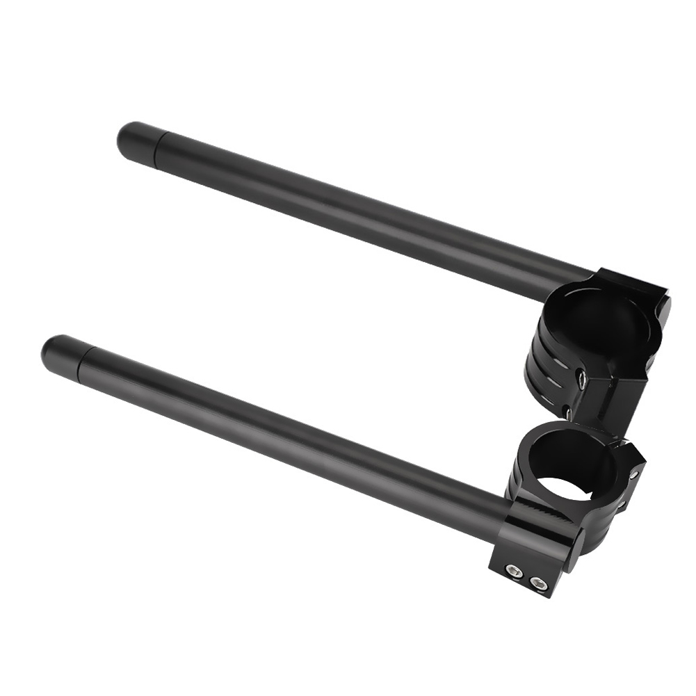 Universeller 41-mm-motorradlenker, Cnc-gefräst, Verstellbare Clip-on-griffe, Paar Sportbike-griffe, Motorradkompatibel, Aluminium-zubehör