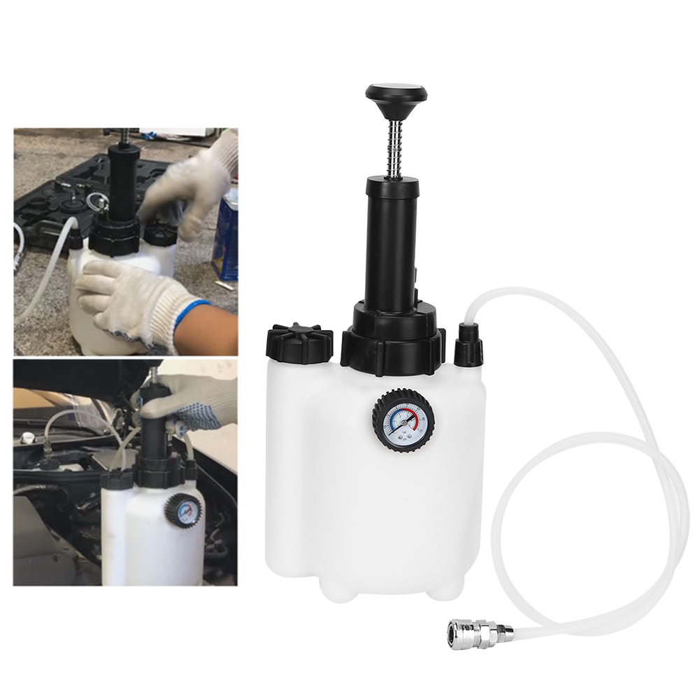 3-liter-motorölabsaugpumpe Mit Vakuumfunktion Zum Ablassen Von Getriebe- Und Bremsflüssigkeit, Pneumatisches Entlüftungswerkzeug