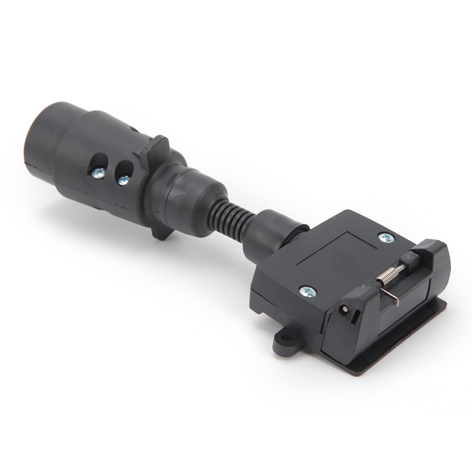 7-poliger Rundstecker Auf 7-polige Flachbuchse Adapter Für Wohnwagen/boot