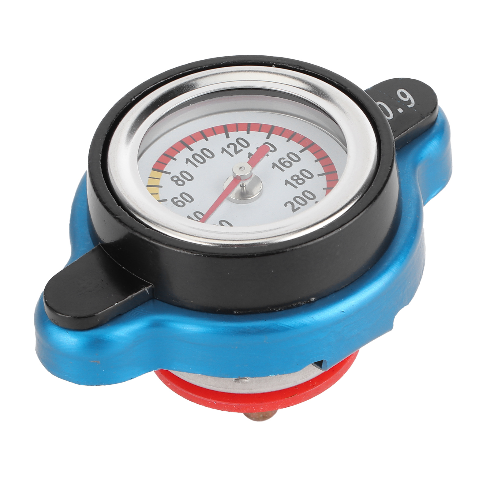 Thermostatischer Heizkörperdeckel Für Wassertank, Auslaufsicher, Mit Großem Manometer (0,9 Bar)
