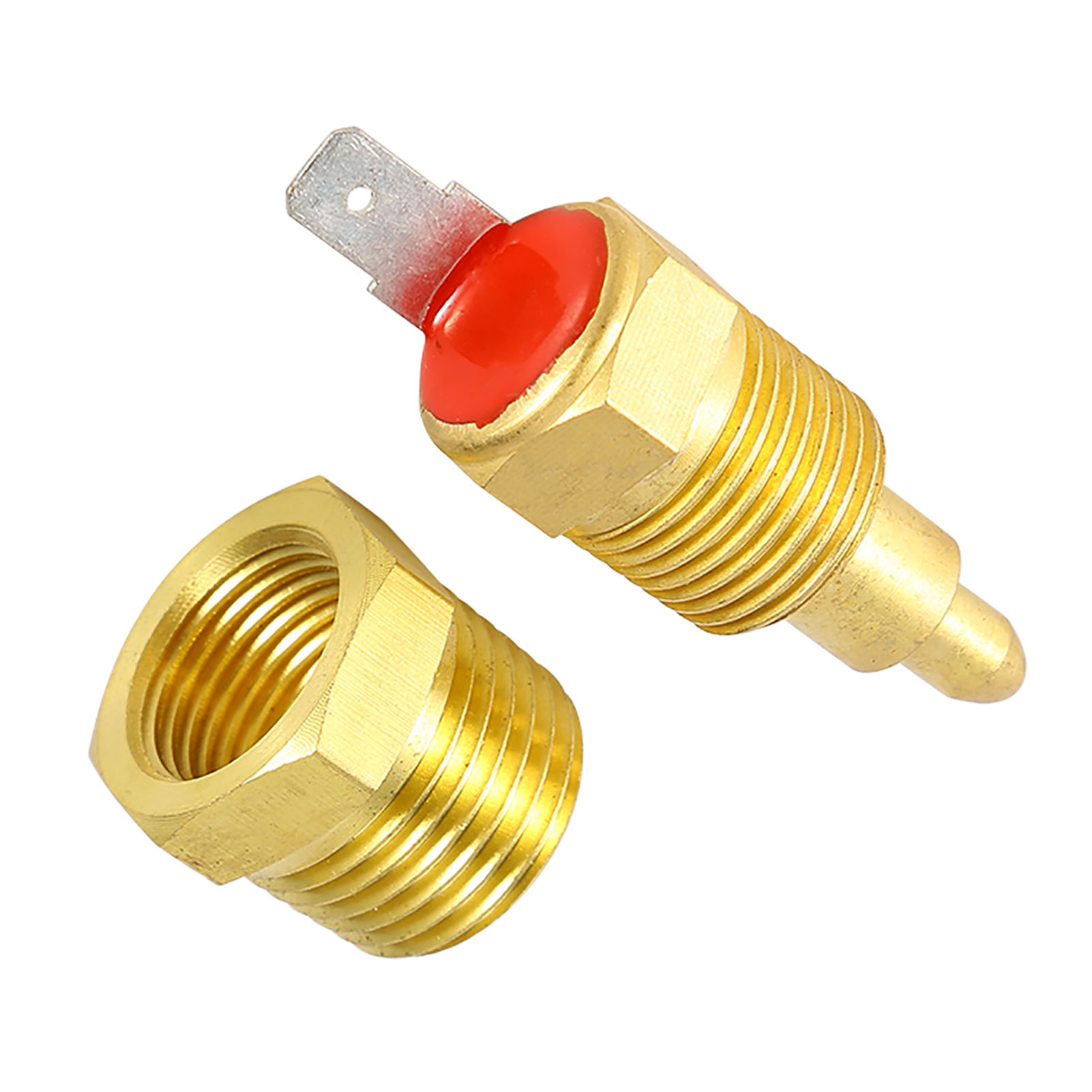 Thermostatisches Magnetventil Für Elektromotor, 185 °c Bis 175 °c, 3/8-zoll-lüfterschalter, Vergoldetes Autoteil